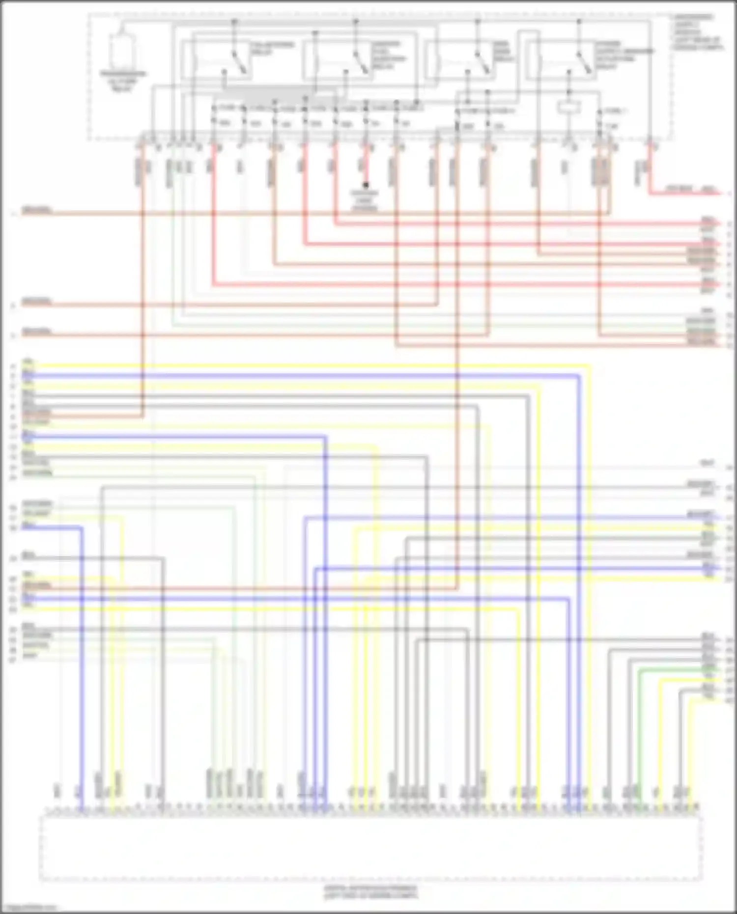 M4 BMW G82 (2020-2024): Wiring diagram engine performance 3.0l turbo hybrid (3 of 6)