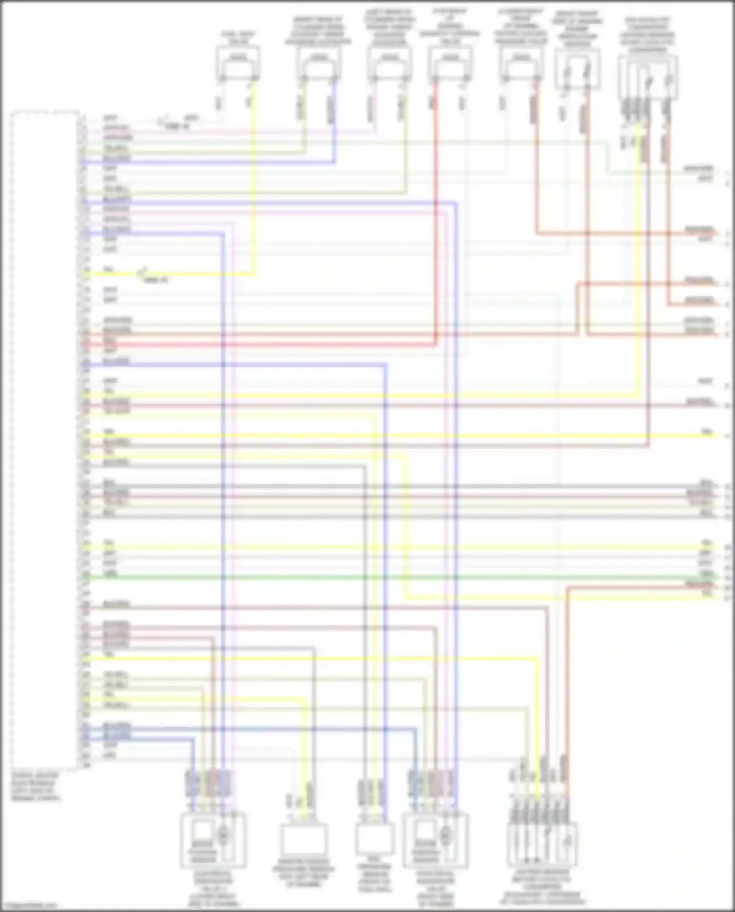 M4 BMW G82 (2020-2024): Wiring diagram engine performance 3.0l turbo (1 of 7)