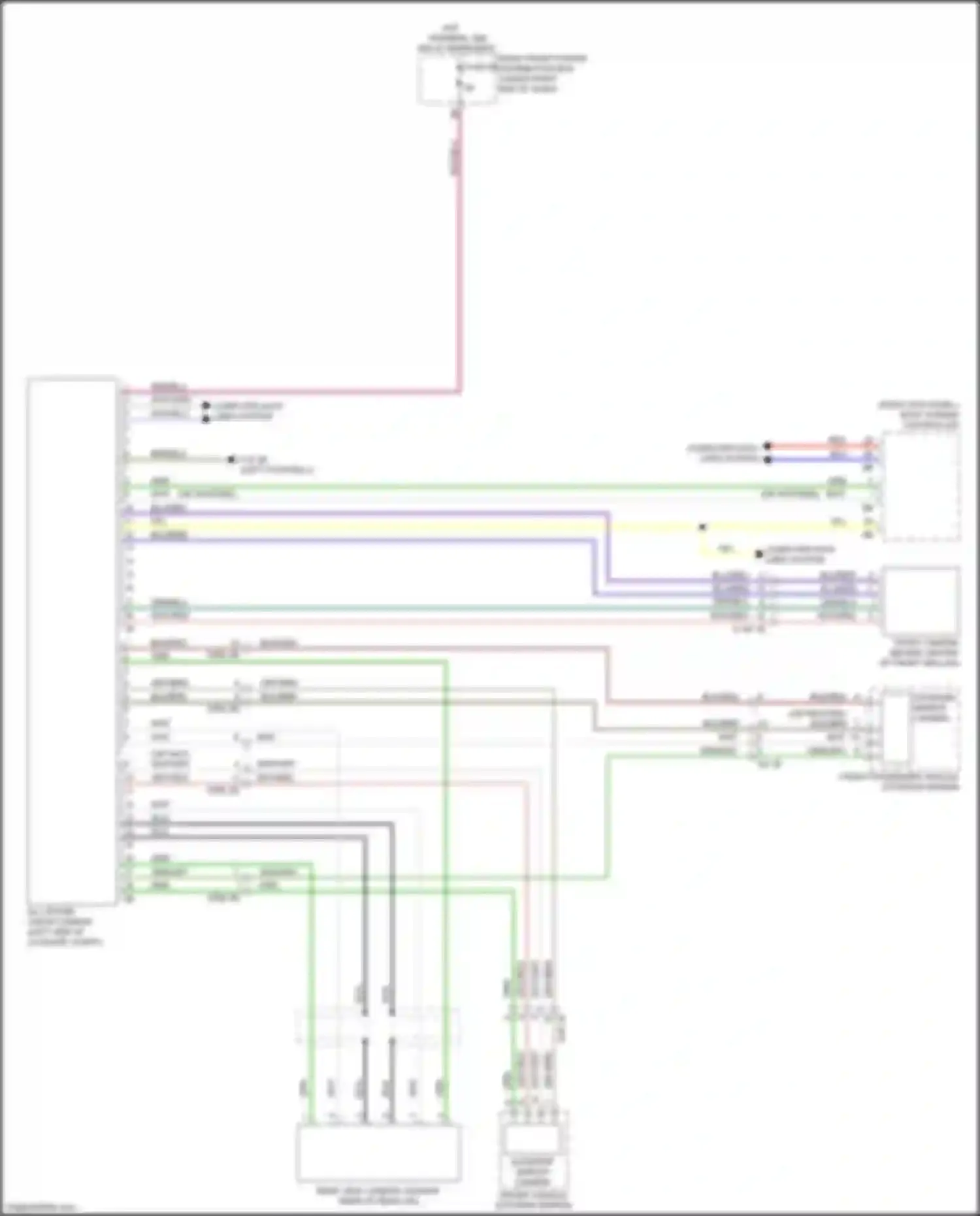 M4 BMW G82 (2020-2024): All around vision camera circuit