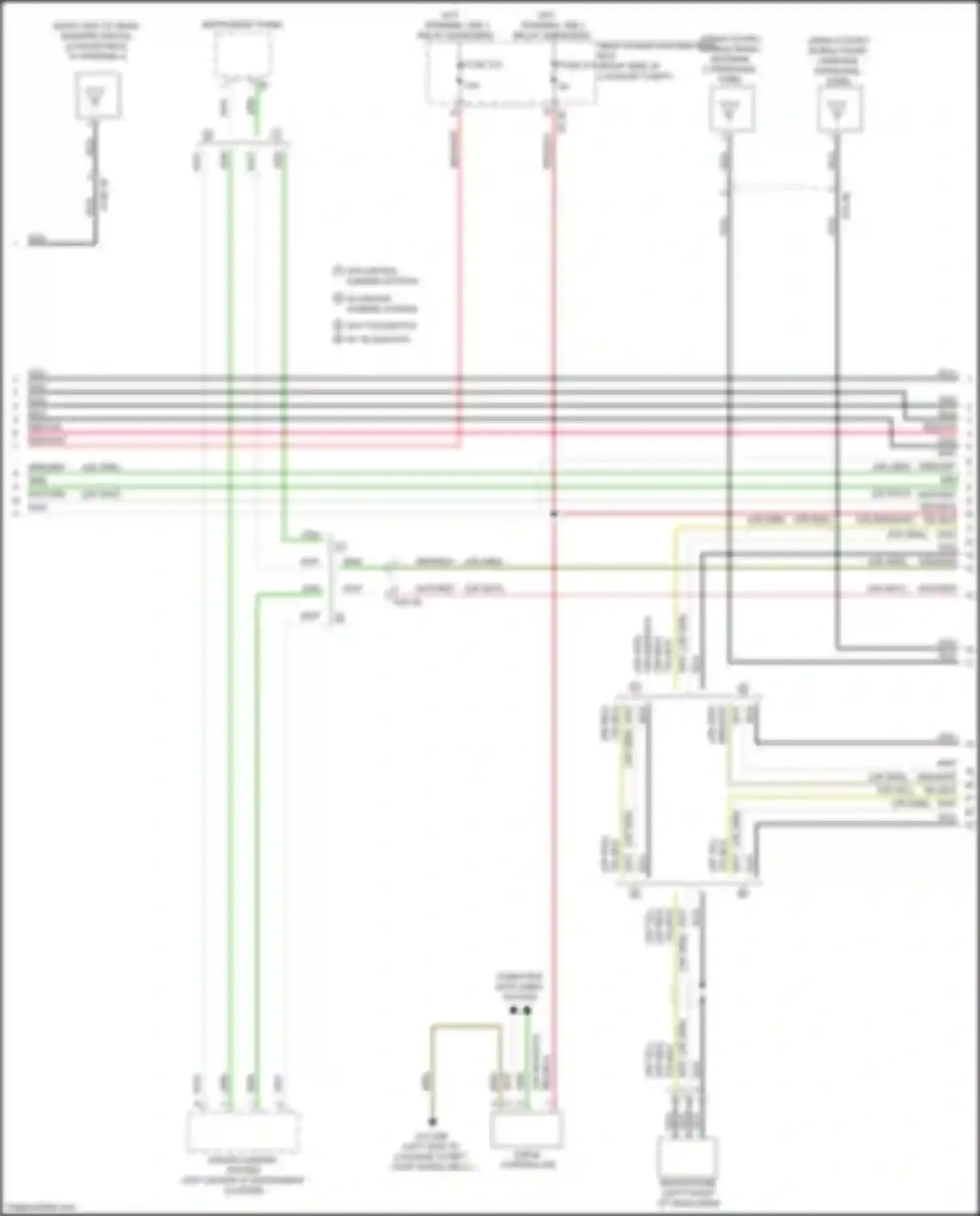 M4 BMW G82 (2020-2024): Navigation circuit, high level (2 of 7)