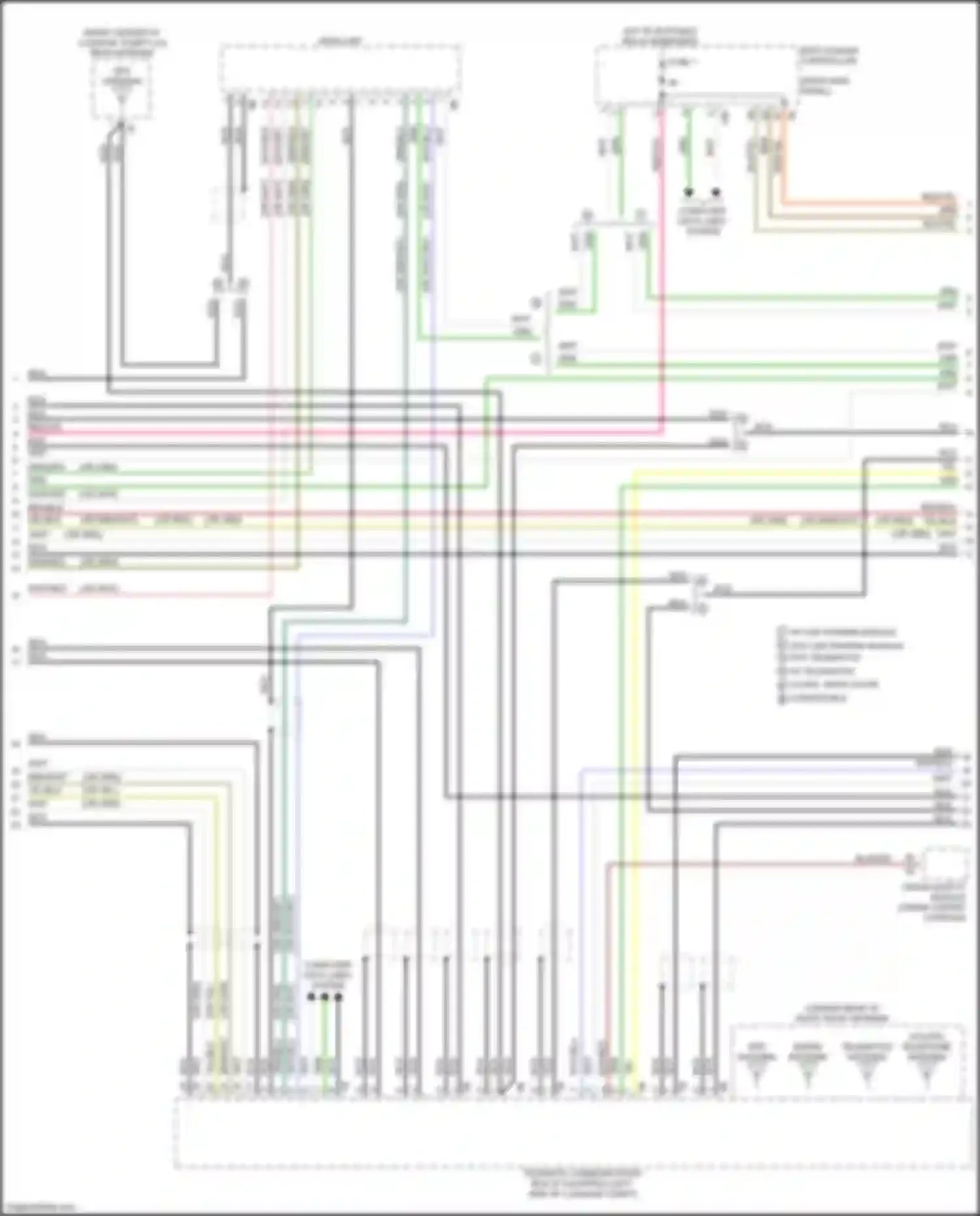 M4 BMW G82 (2020-2024): Navigation circuit, high level (3 of 7)