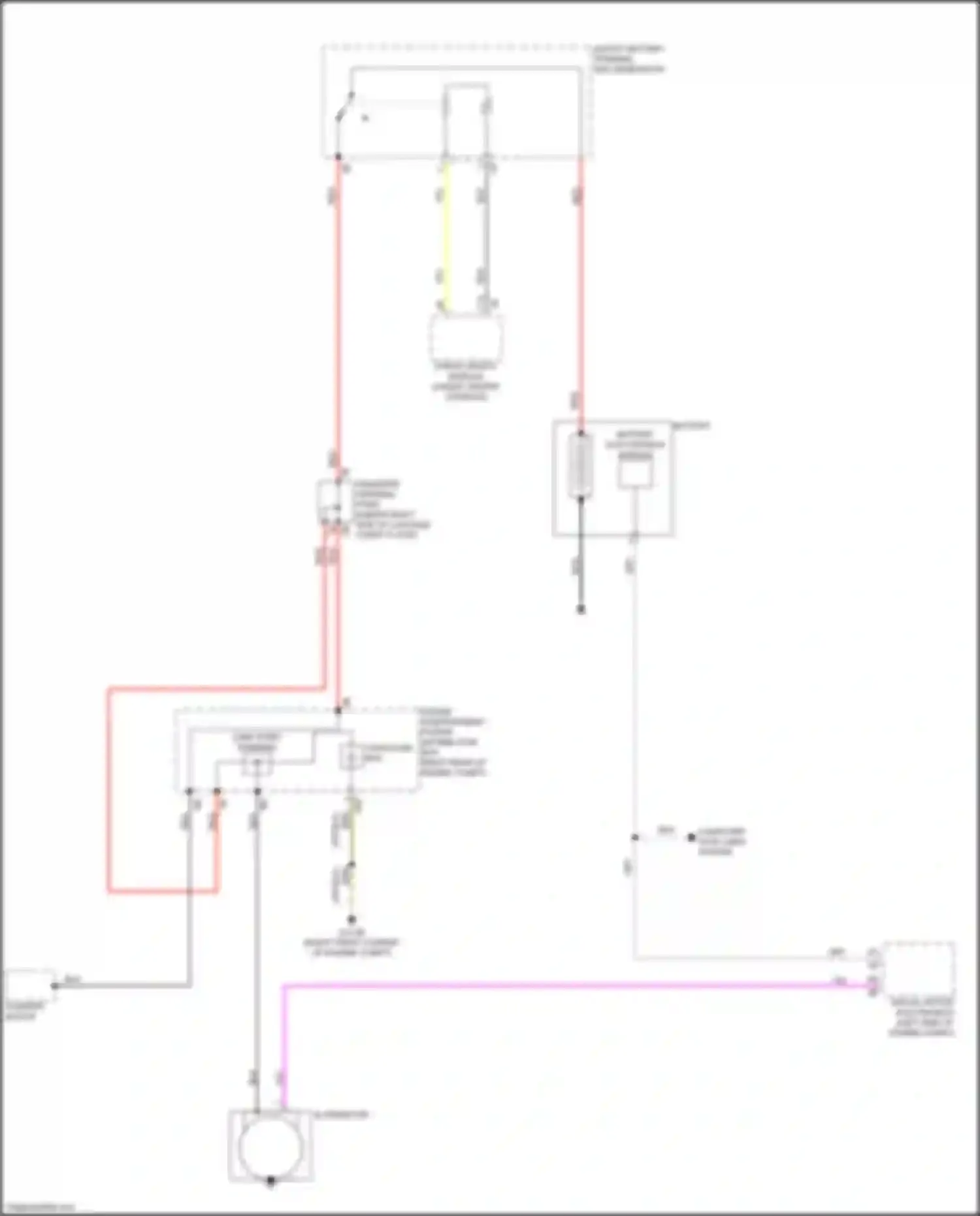 M4 BMW G82 (2020-2024): Charging circuit