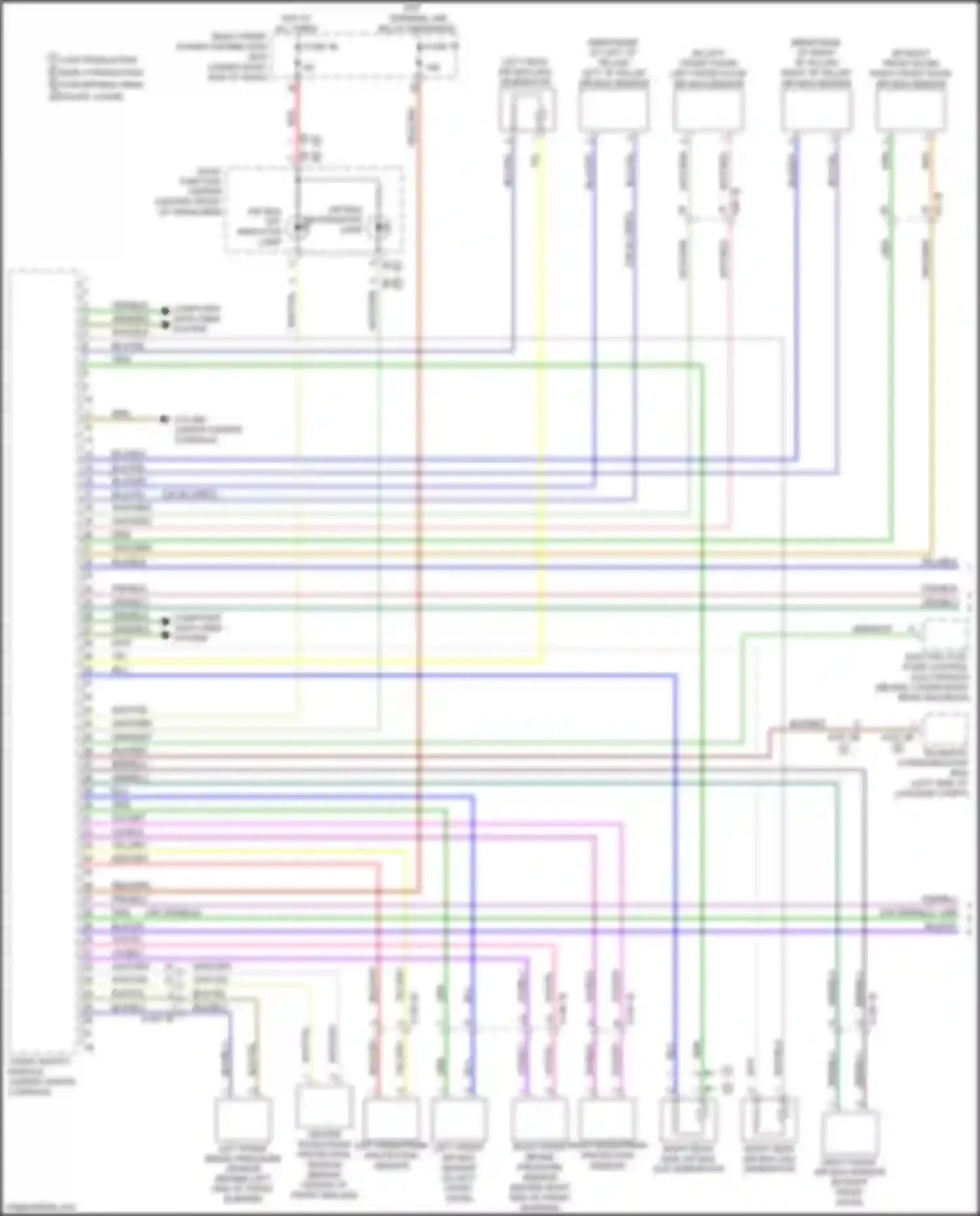 M4 BMW G82 (2020-2024): Supplemental restraints circuit (1 of 4)