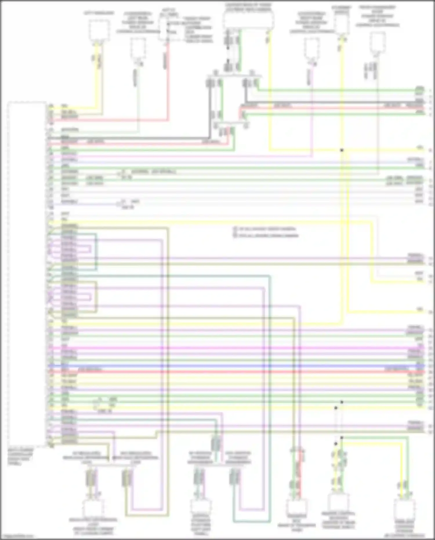 Wiring diagram ethernet switch for BMW M4 G82 (2020-2024)