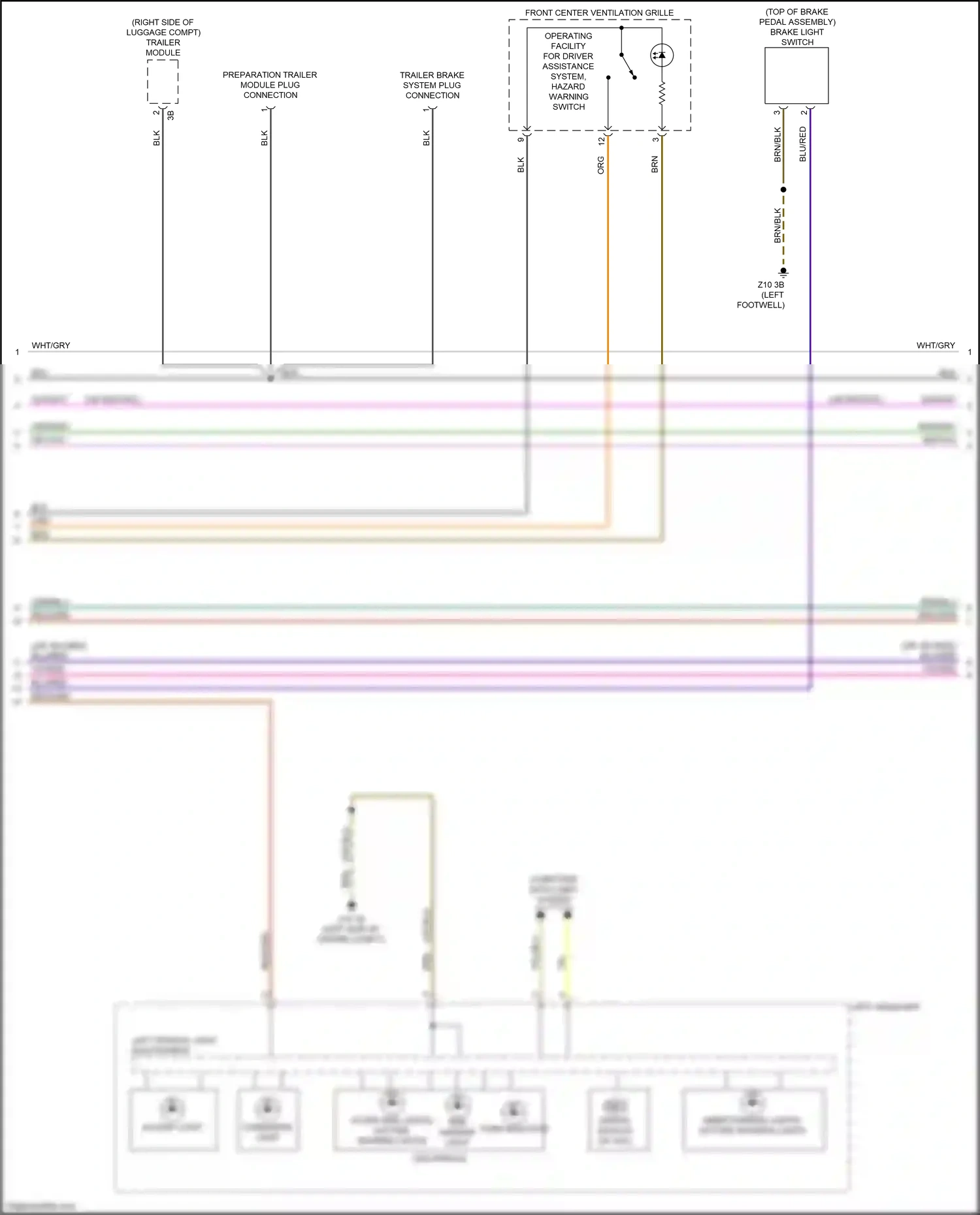 Wiring diagram computer data lines system for BMW M4 G82 (2020-2024) (86 of 100)