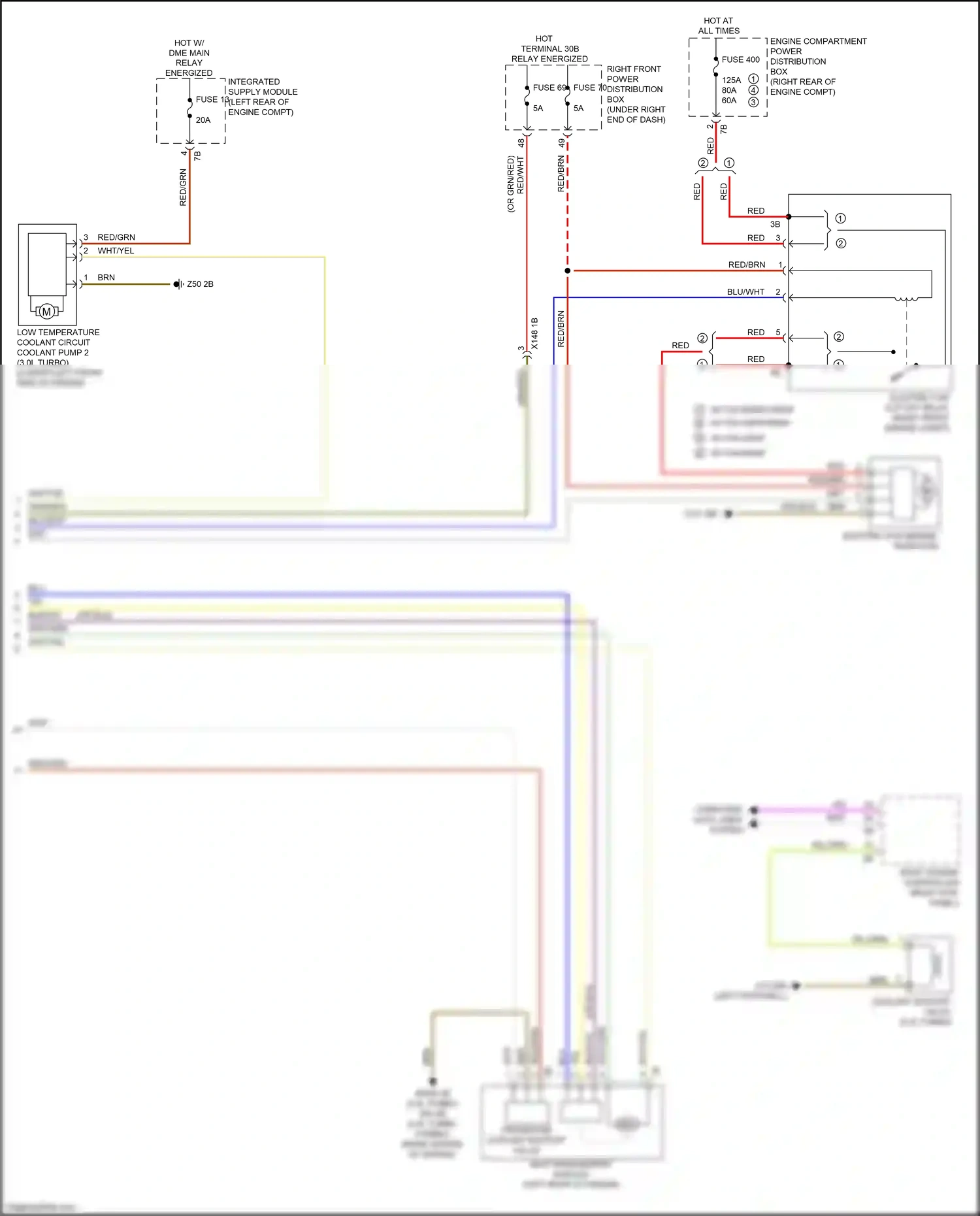 Wiring diagram computer data lines system for BMW M4 G82 (2020-2024) (83 of 100)