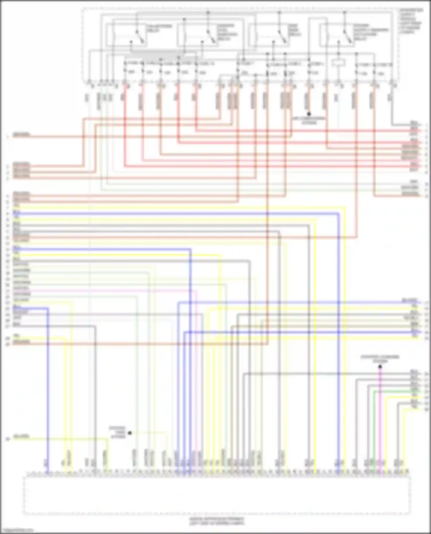 Wiring diagram fuse 9 for BMW M4 G82 (2020-2024)
