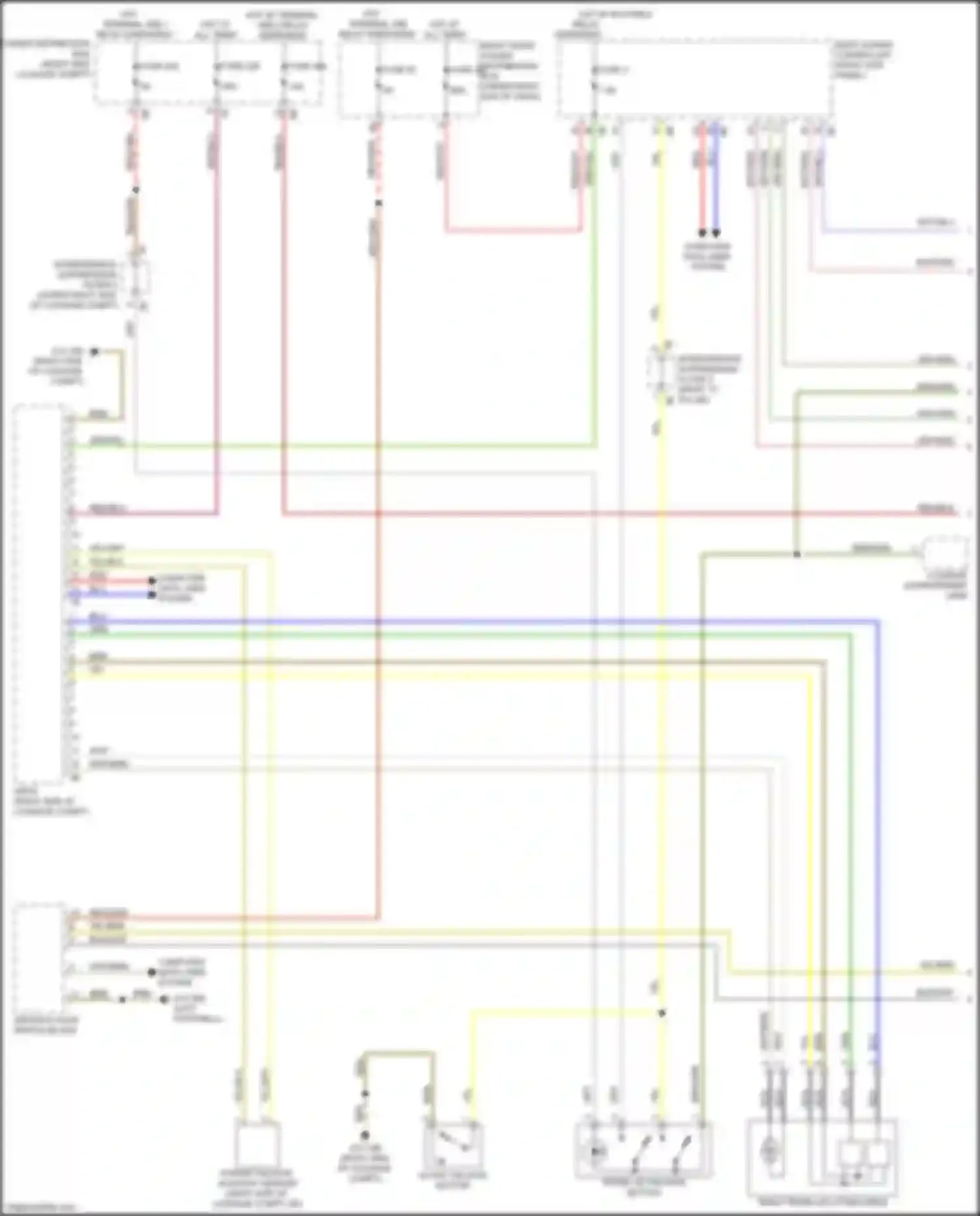 Wiring diagram fuse 254 for BMW M4 G82 (2020-2024) (4 of 5)