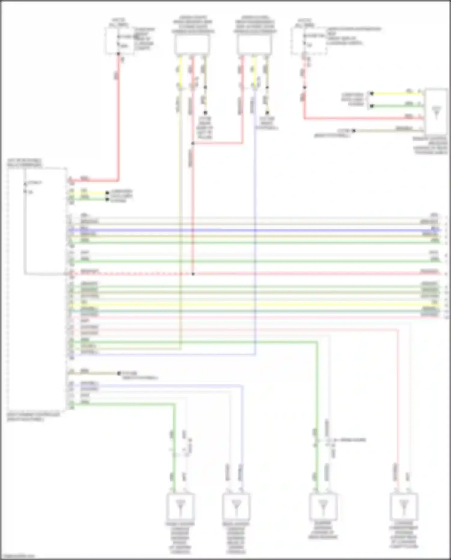 Wiring diagram fuse 4 for BMW M4 G82 (2020-2024)