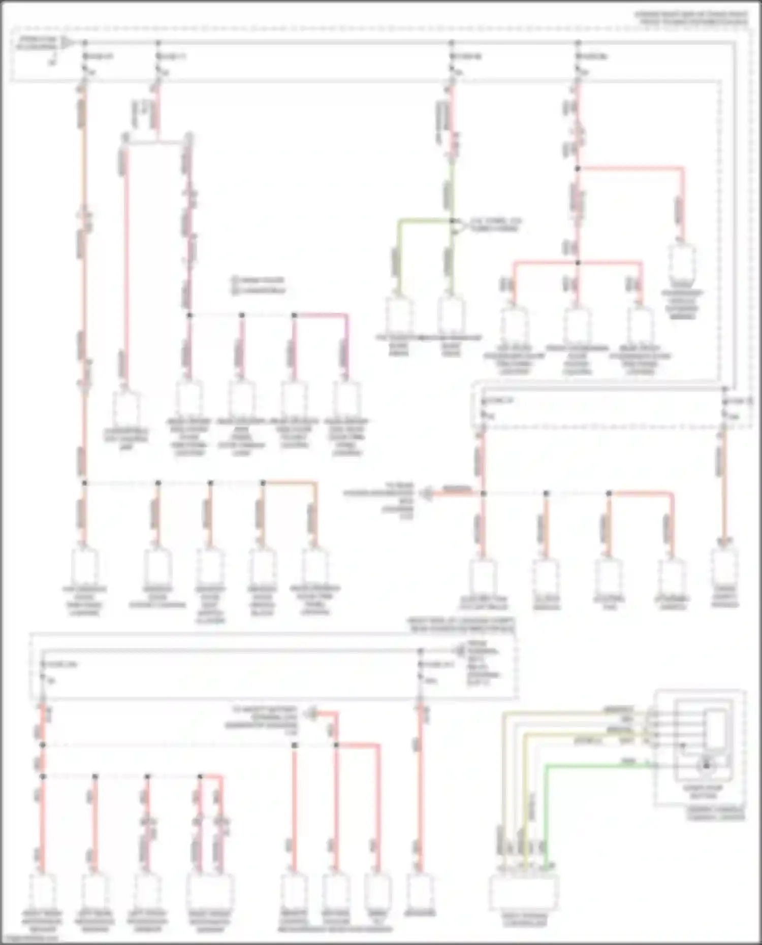 Wiring diagram fuse 70 for BMW M4 G82 (2020-2024) (3 of 3)