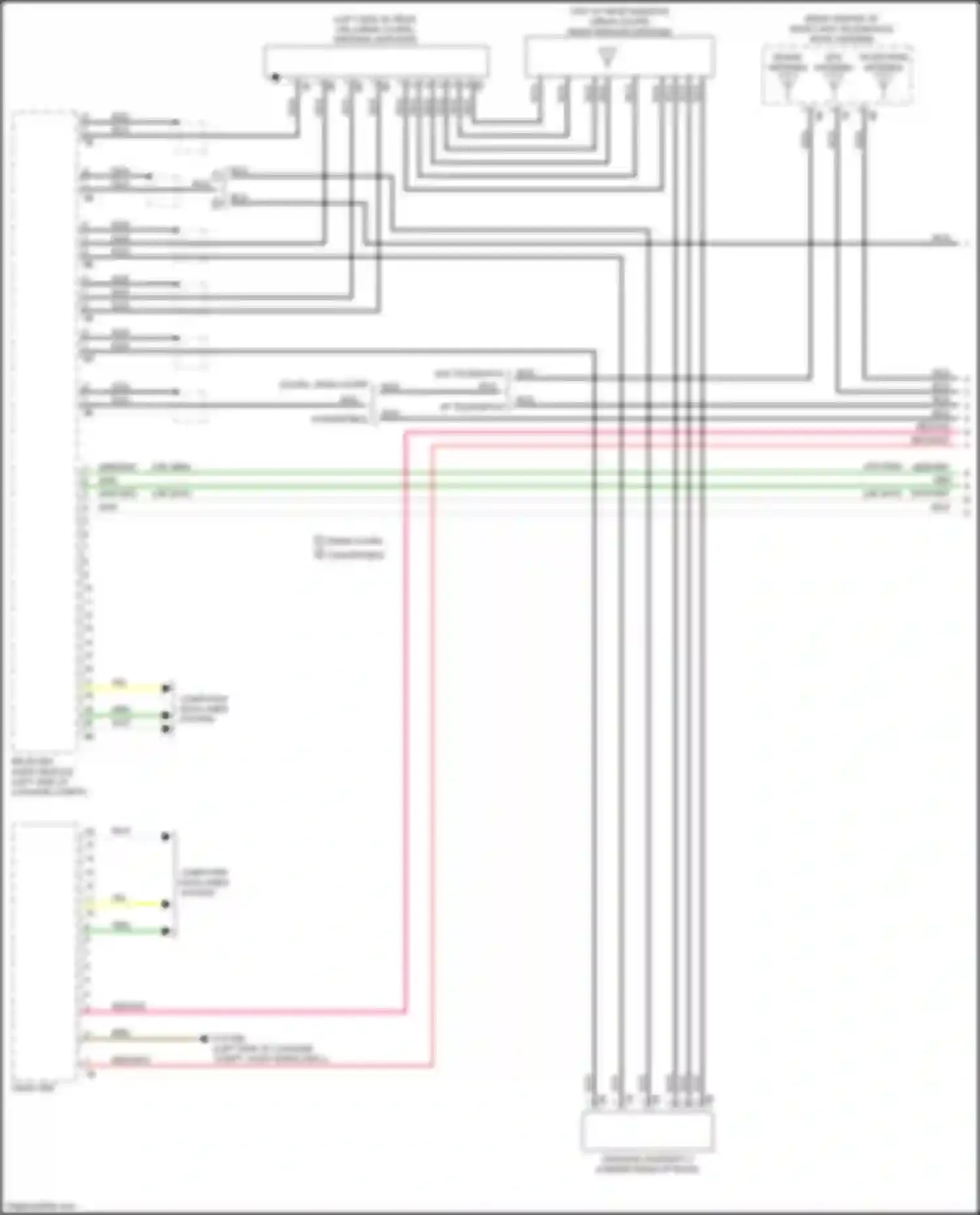 Wiring diagram head unit for BMW M4 G82 (2020-2024) (15 of 24)