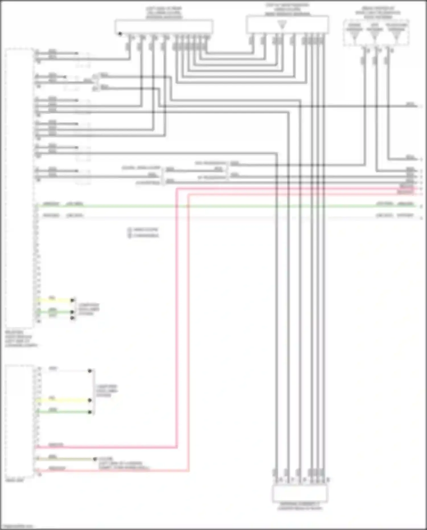 Wiring diagram head unit for BMW M4 G82 (2020-2024) (12 of 24)