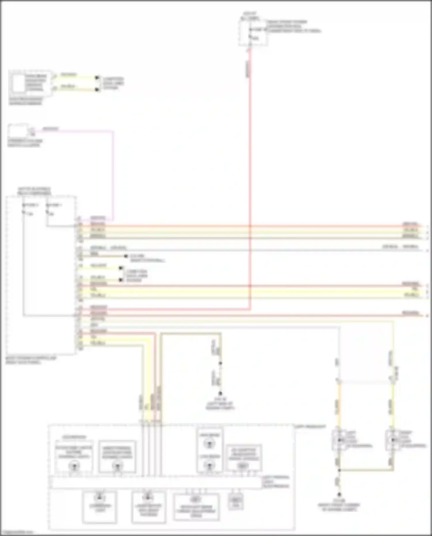 Wiring diagram laser motor way beam pattern for BMW M4 G82 (2020-2024)