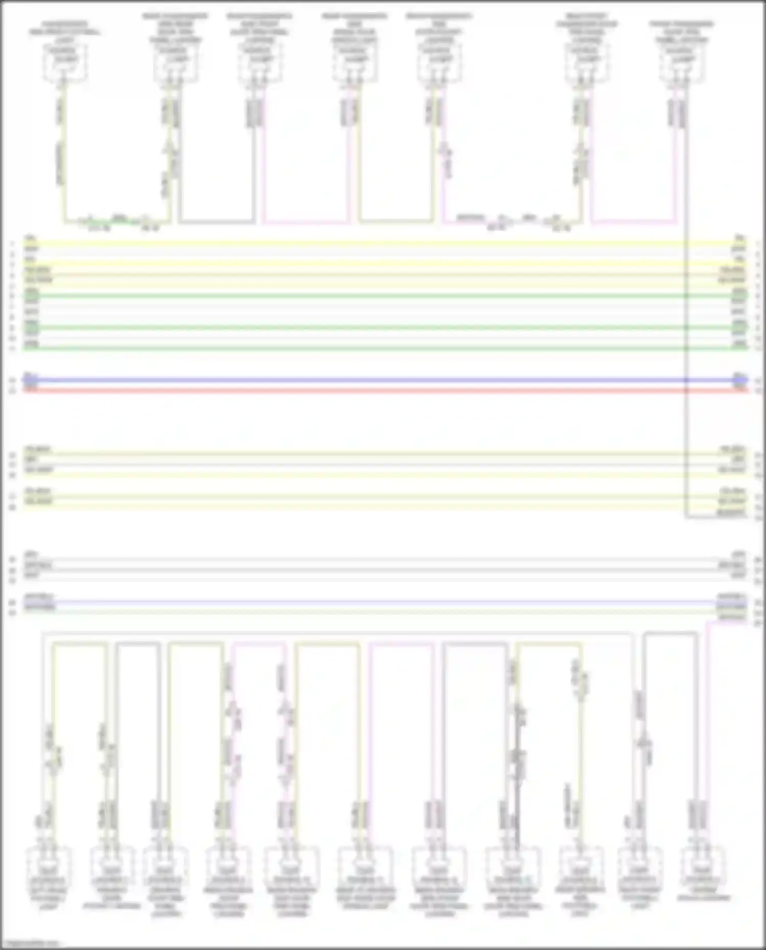 Wiring diagram light source 7 for BMW M4 G82 (2020-2024)