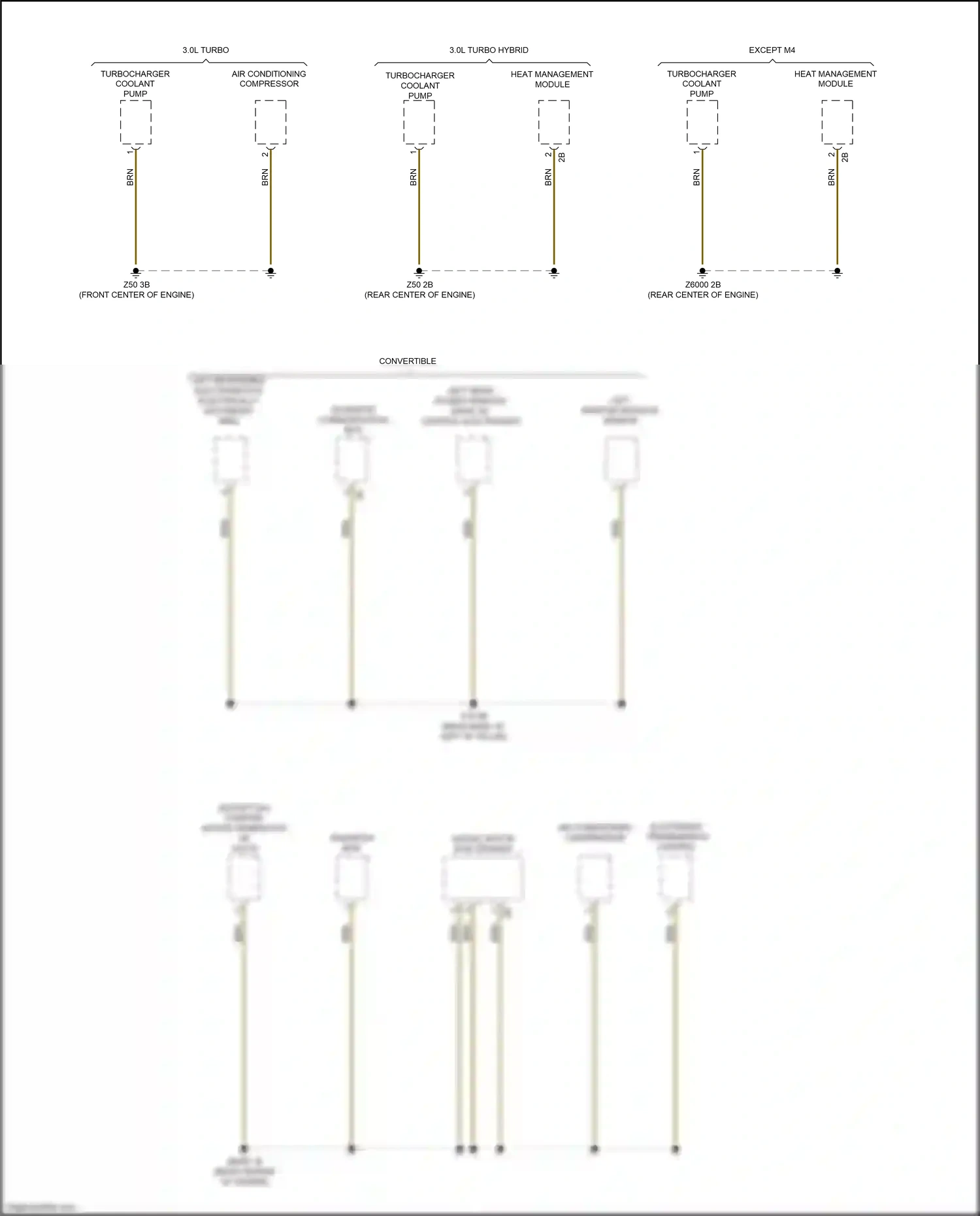 Wiring diagram telematic communication box for BMW M4 G82 (2020-2024) (1 of 5)