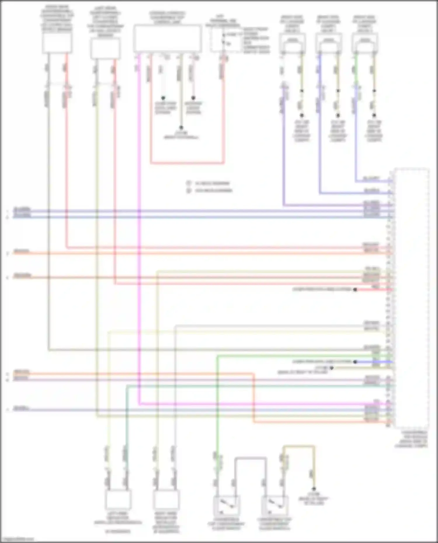 Wiring diagram valve 2 for BMW M4 G82 (2020-2024) (1 of 2)