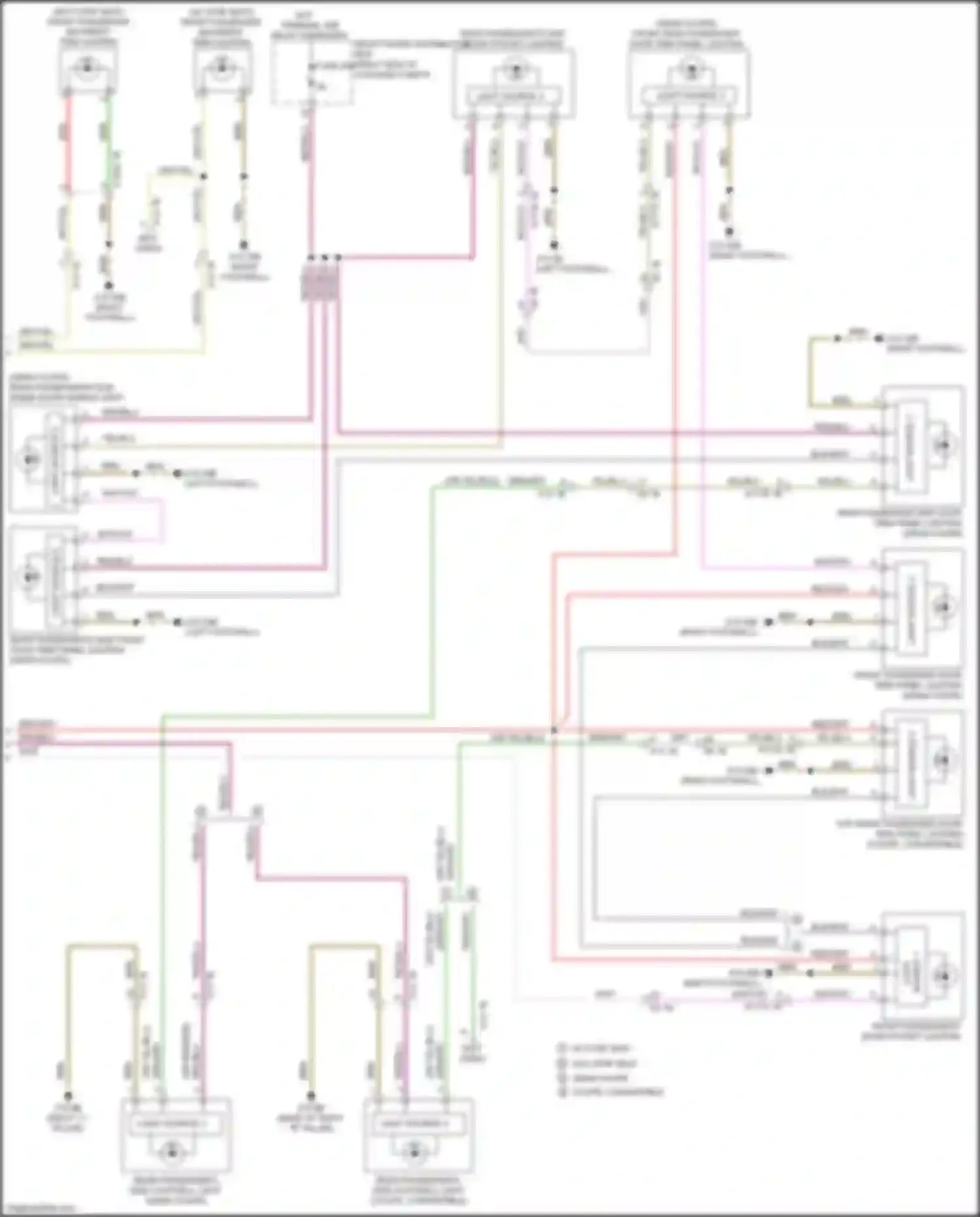 Wiring diagram light source 7 for BMW M4 G82 (2020-2024)