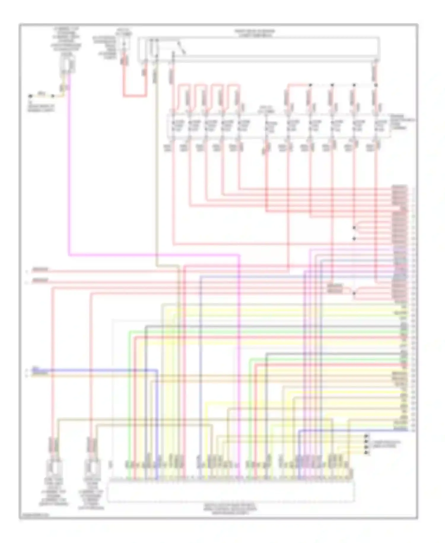 M5 BMW E60/E61 (2004-2010): Wiring diagram engine performance 5.0l (3 of 6)