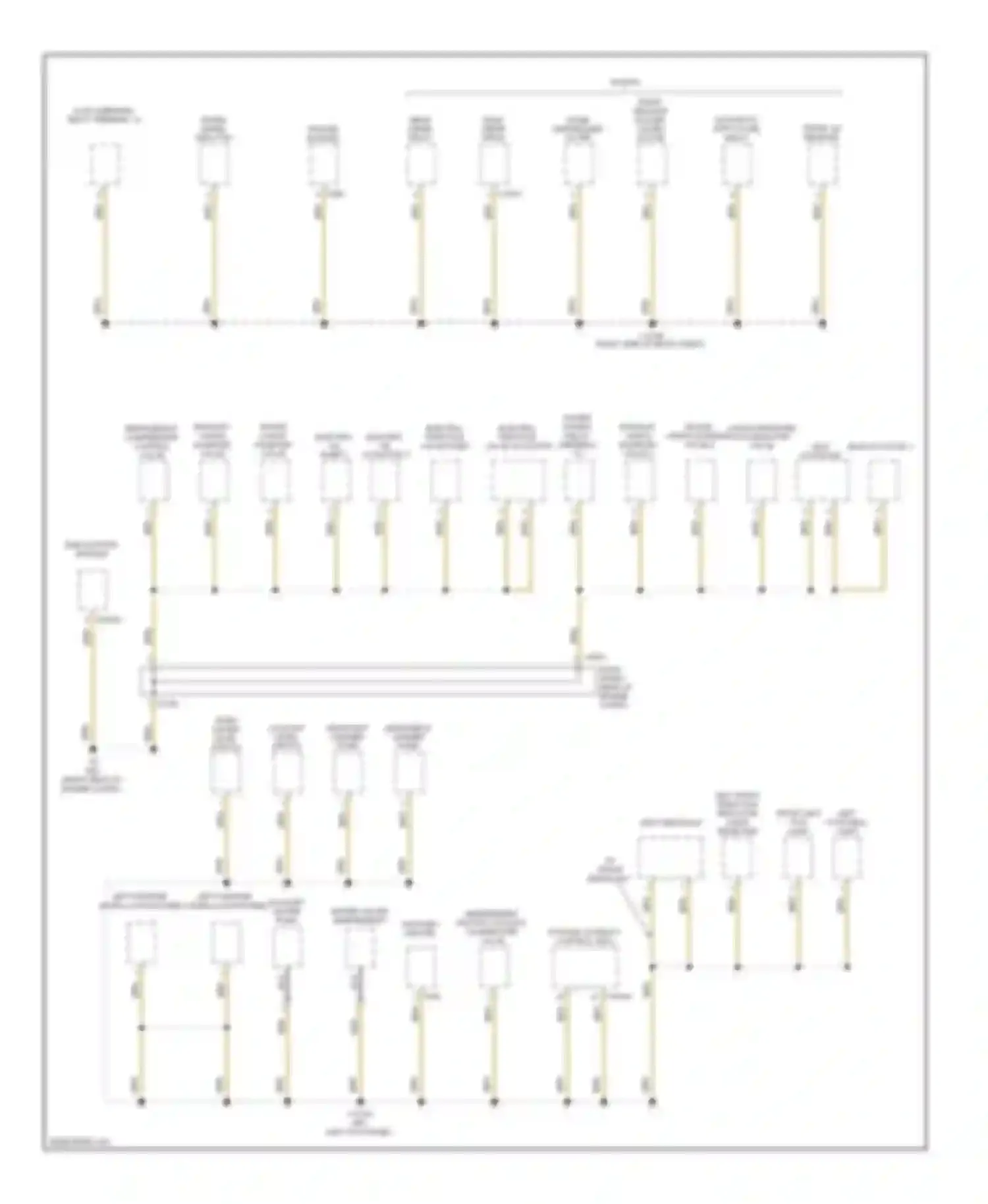 M5 BMW E60/E61 (2004-2010): Ground distribution circuit (7 of 7)