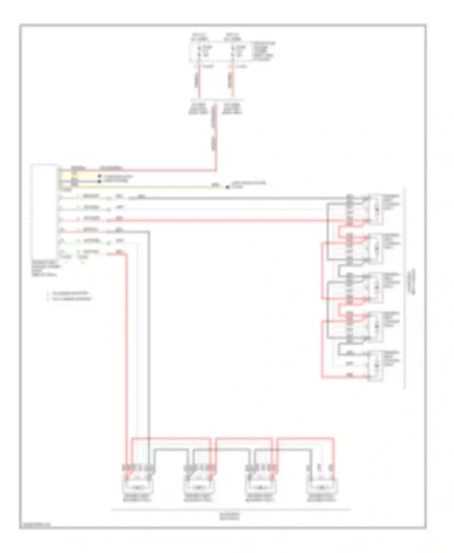 M5 BMW E60/E61 (2004-2010): Seat ventilation circuit (1 of 2)