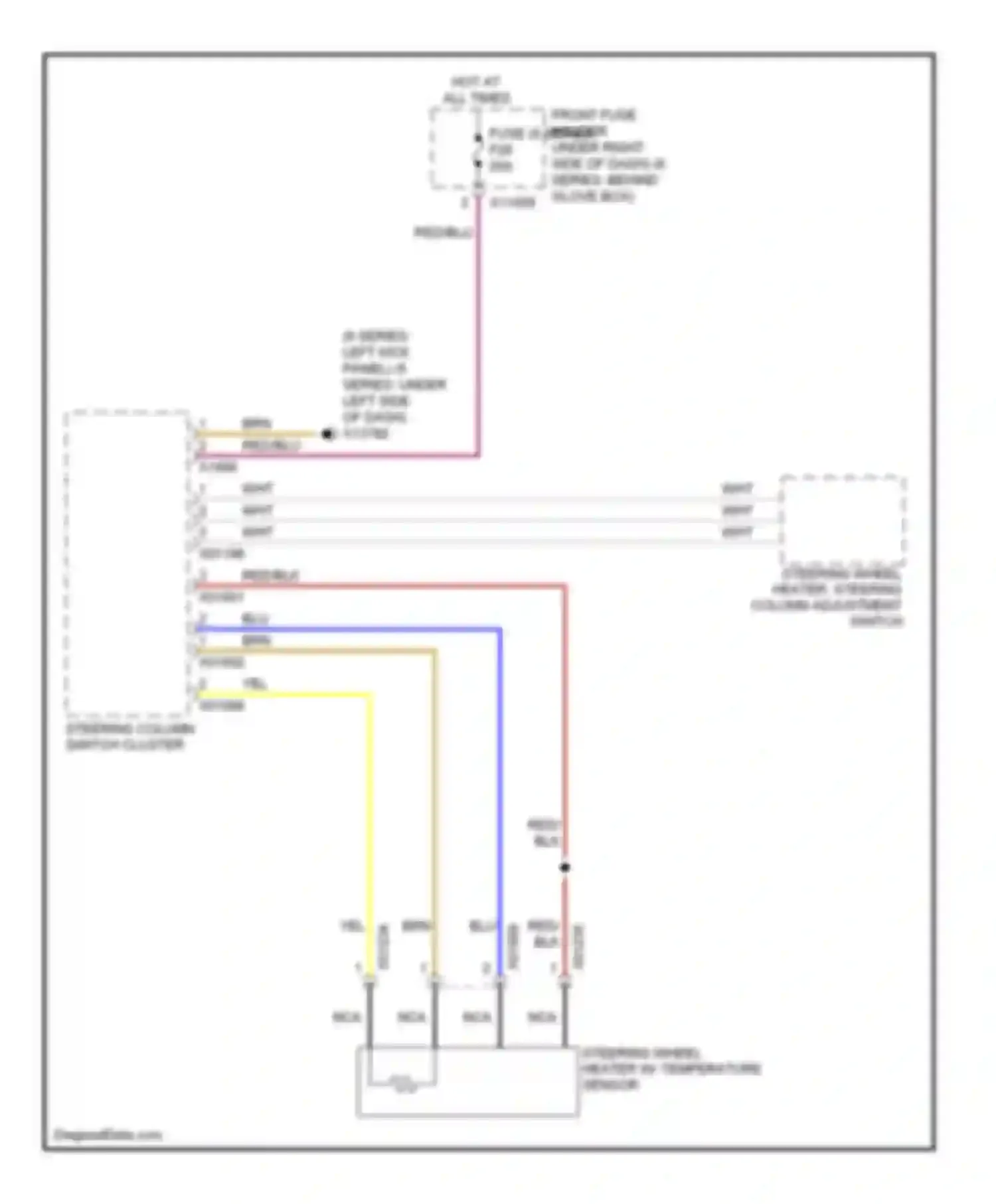 Wiring diagram blk for BMW M5 E60/E61 (2004-2010) (64 of 105)
