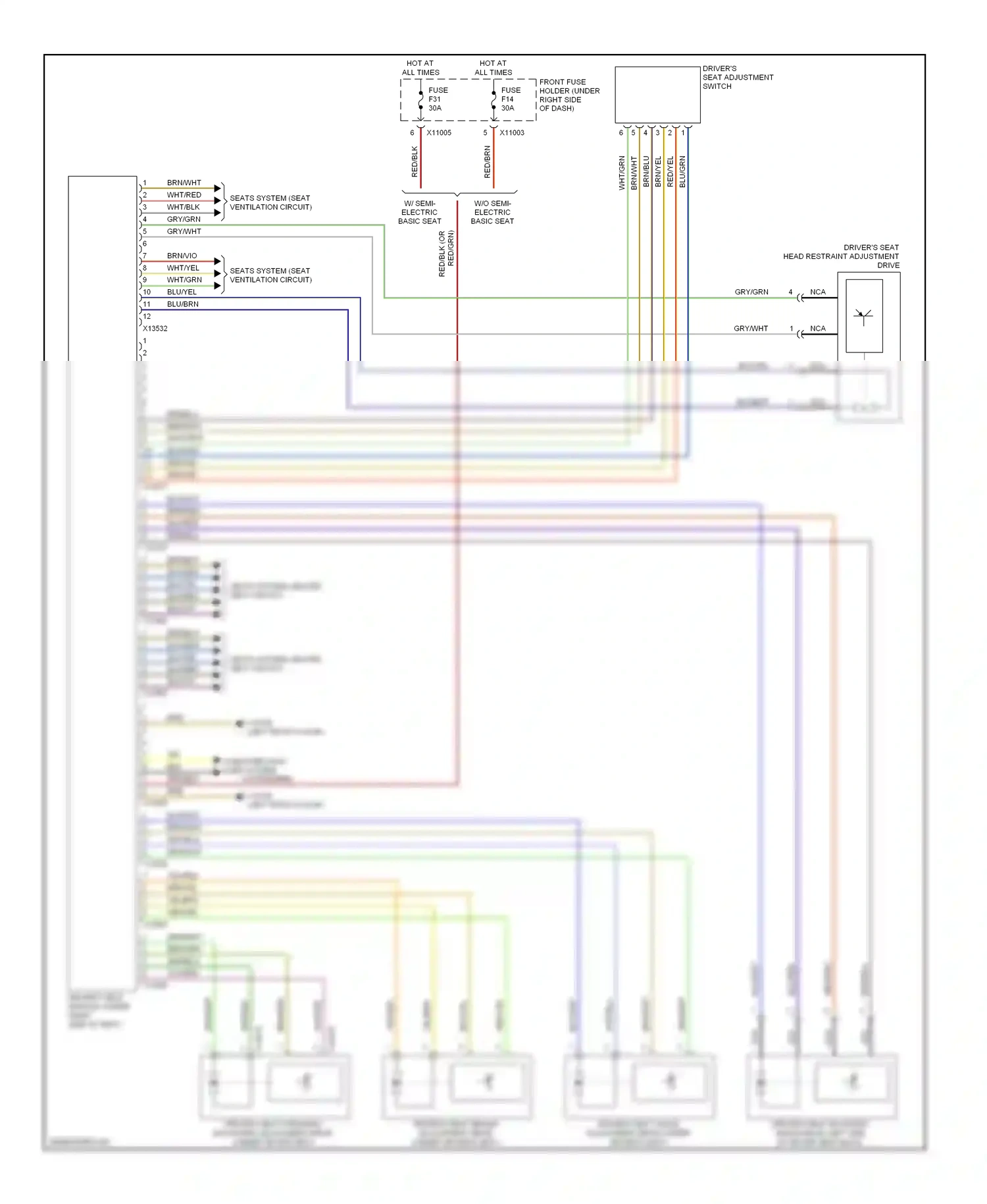 Wiring diagram brn for BMW M5 E60/E61 (2004-2010) (45 of 120)