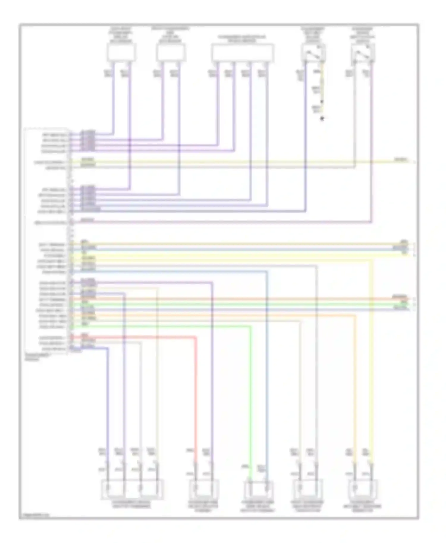 Wiring diagram deactivation sig for BMW M5 E60/E61 (2004-2010) (1 of 1)