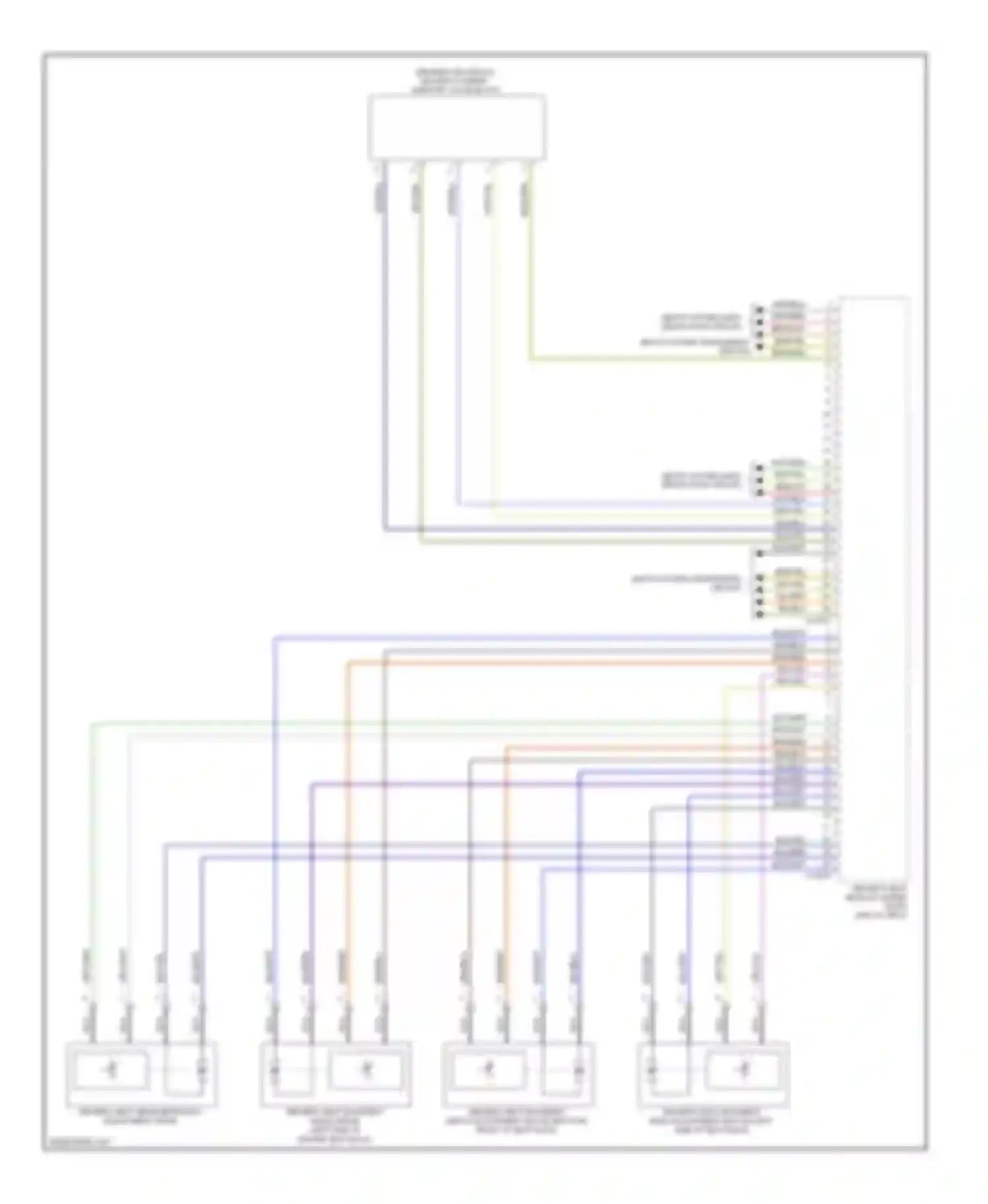 Wiring diagram blu/gry for BMW M5 E60/E61 (2004-2010)