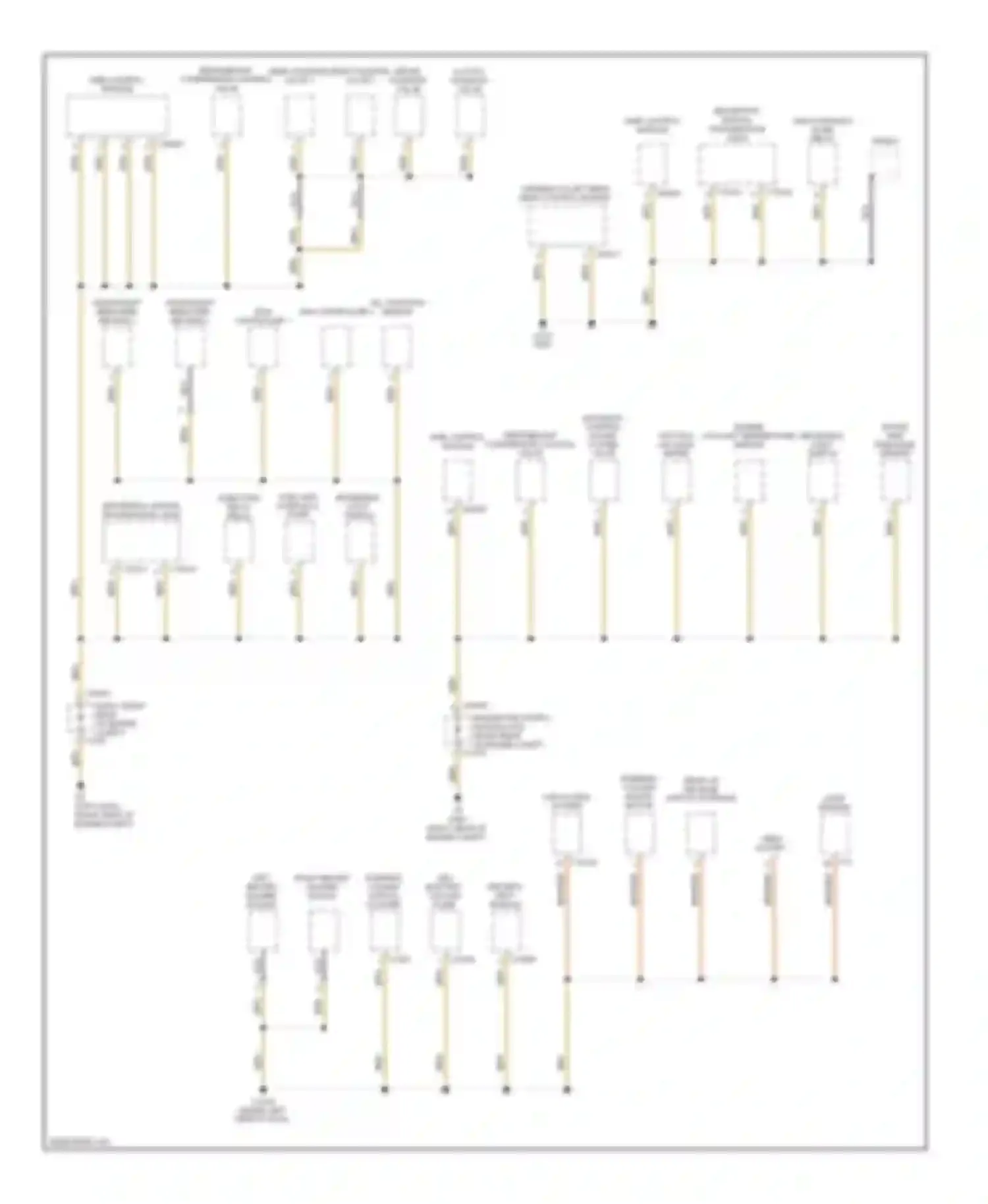 Wiring diagram individual control intake system valve for BMW M5 E60/E61 (2004-2010) (1 of 1)