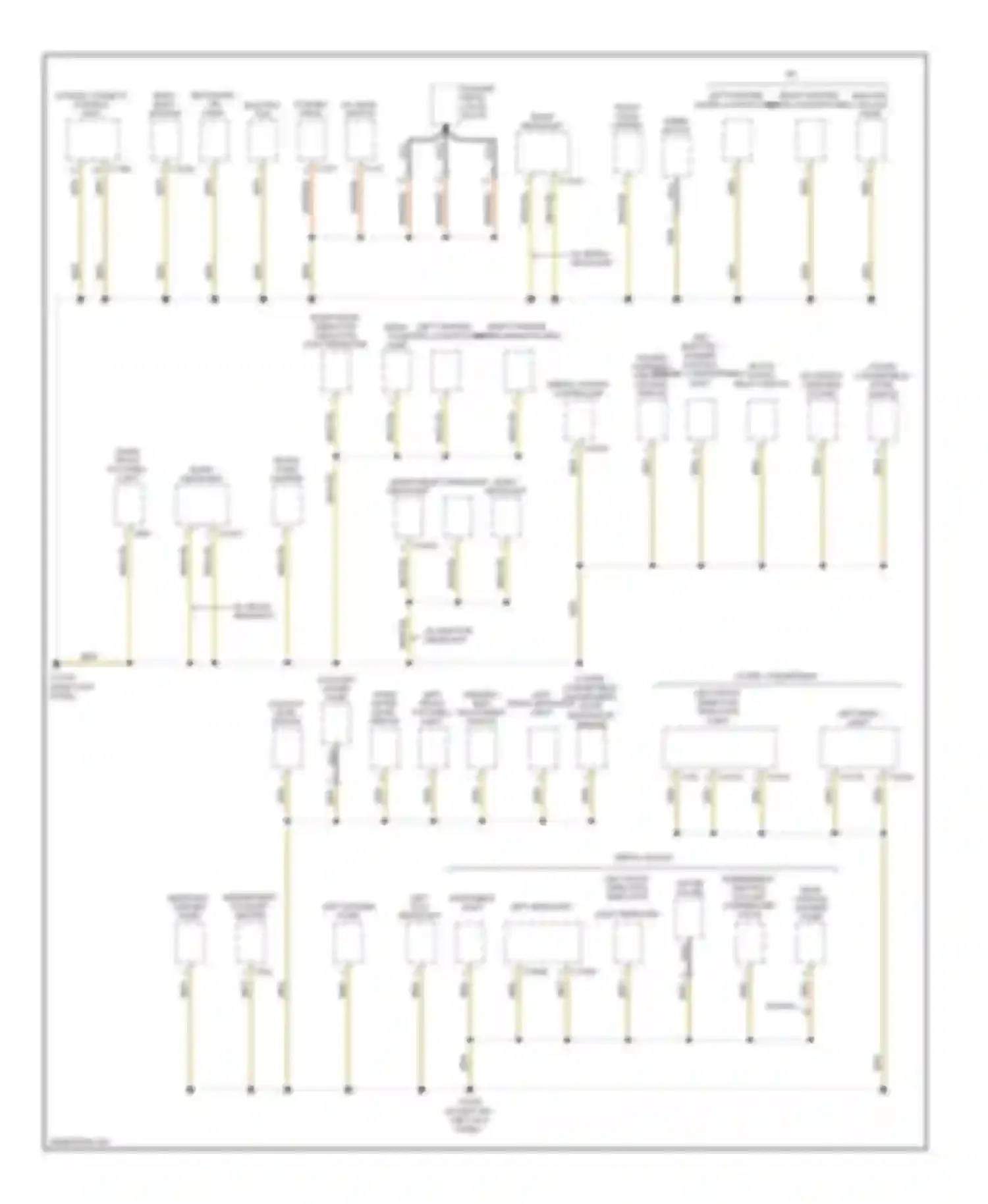 Wiring diagram light repeater for BMW M5 E60/E61 (2004-2010) (2 of 3)