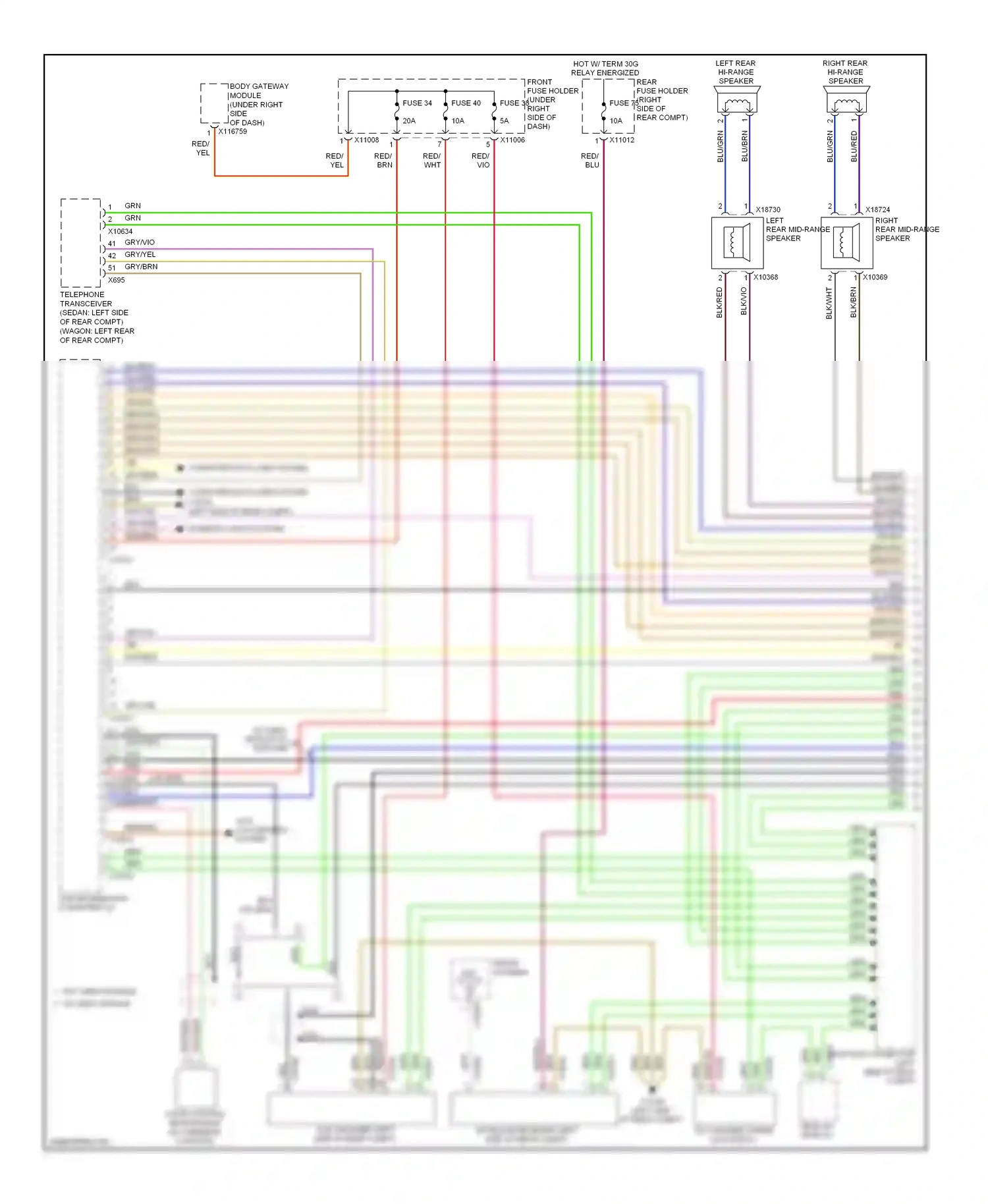 Wiring diagram nca for BMW M5 E60/E61 (2004-2010) (31 of 83)