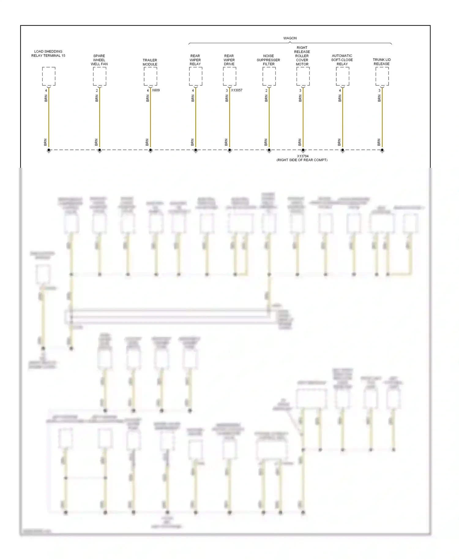 Wiring diagram nca for BMW M5 E60/E61 (2004-2010) (25 of 83)