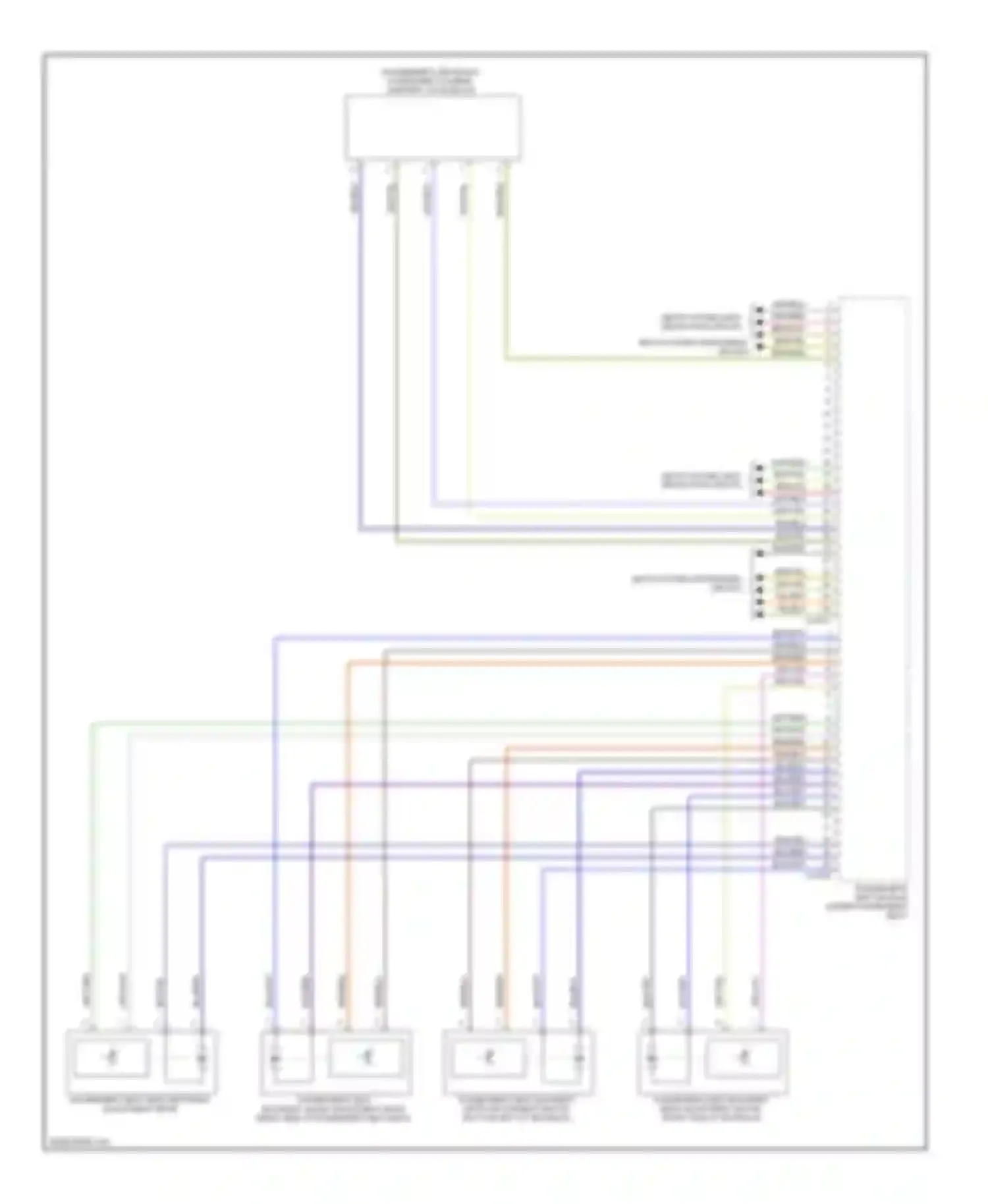 Wiring diagram blu/gry for BMW M5 E60/E61 (2004-2010)