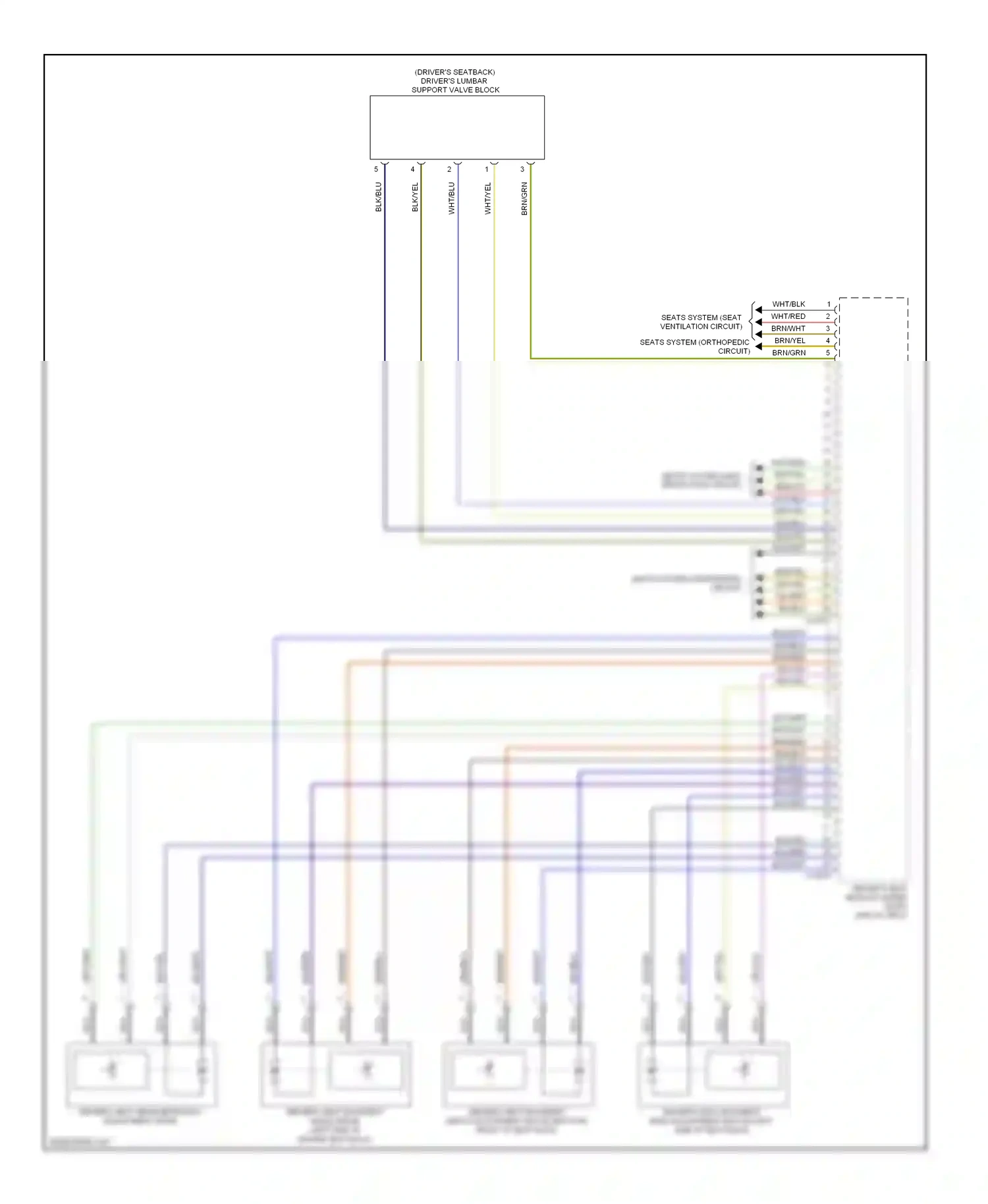 Wiring diagram wht/red for BMW M5 E60/E61 (2004-2010) (4 of 34)