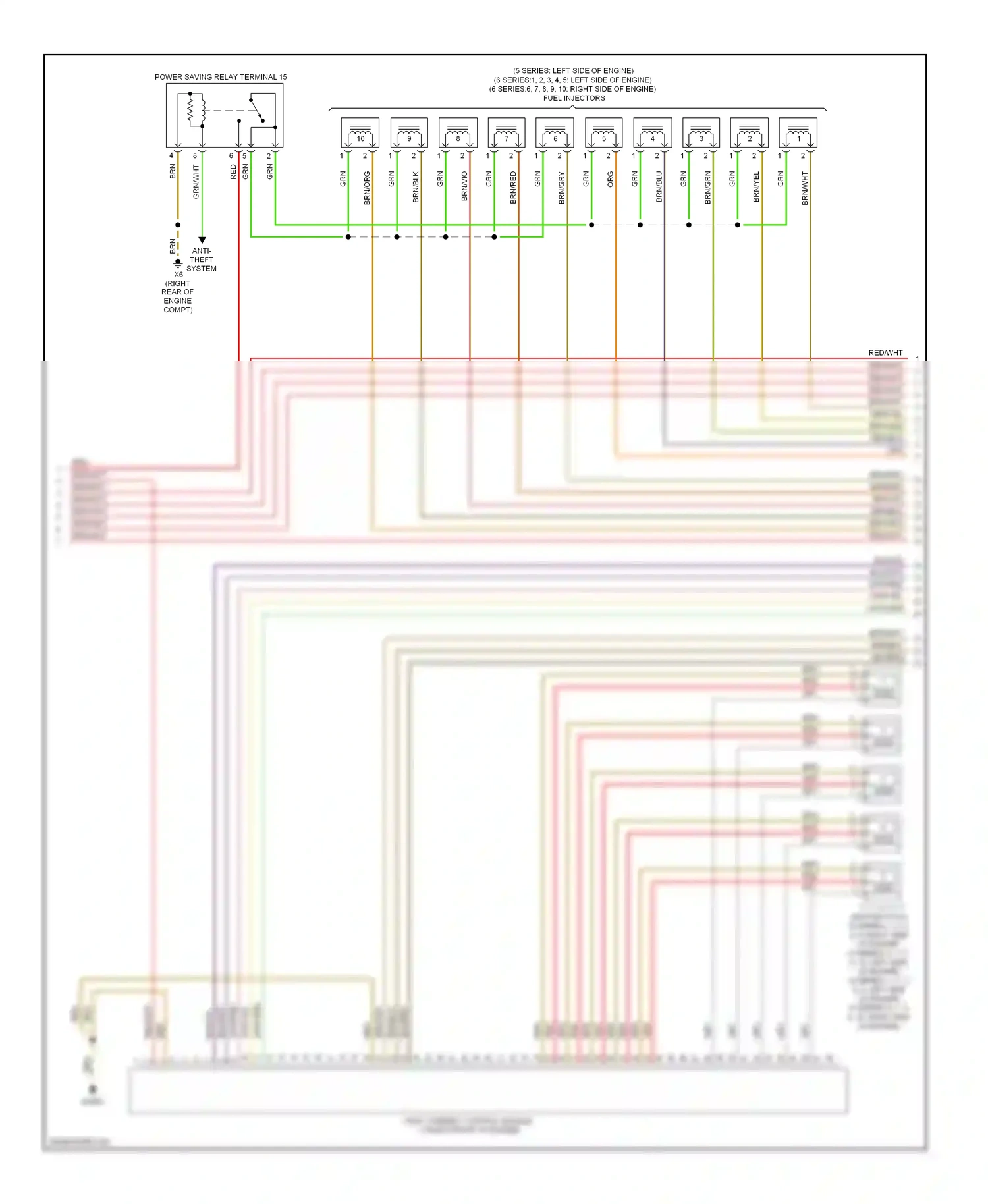 Wiring diagram wht/yel for BMW M5 E60/E61 (2004-2010) (9 of 27)