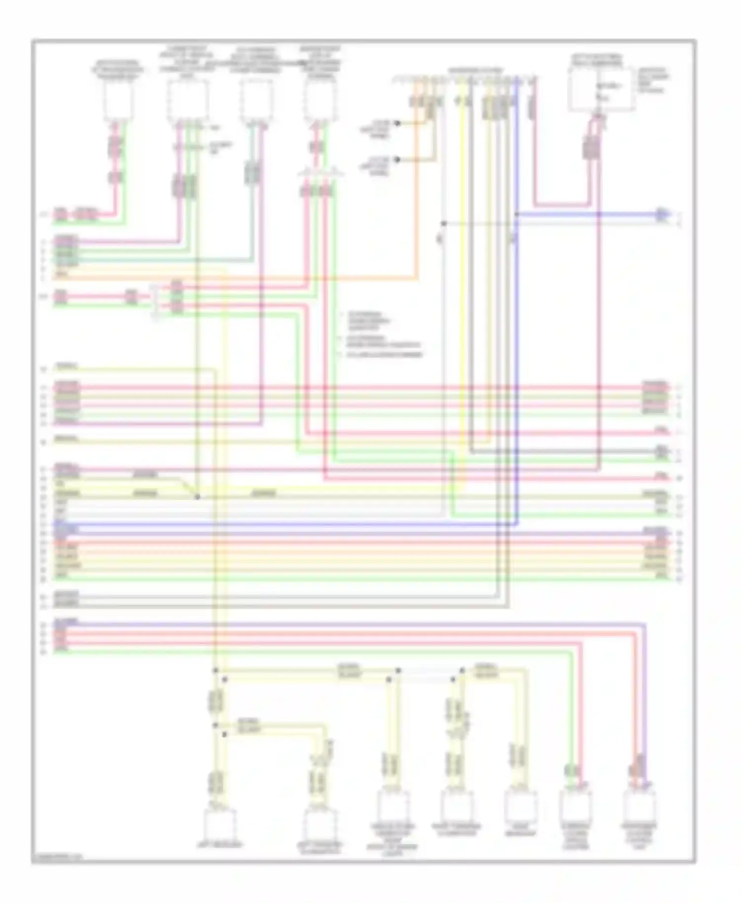 M5 BMW F10 facelift (2013-2016): Computer data lines circuit (2 of 6)