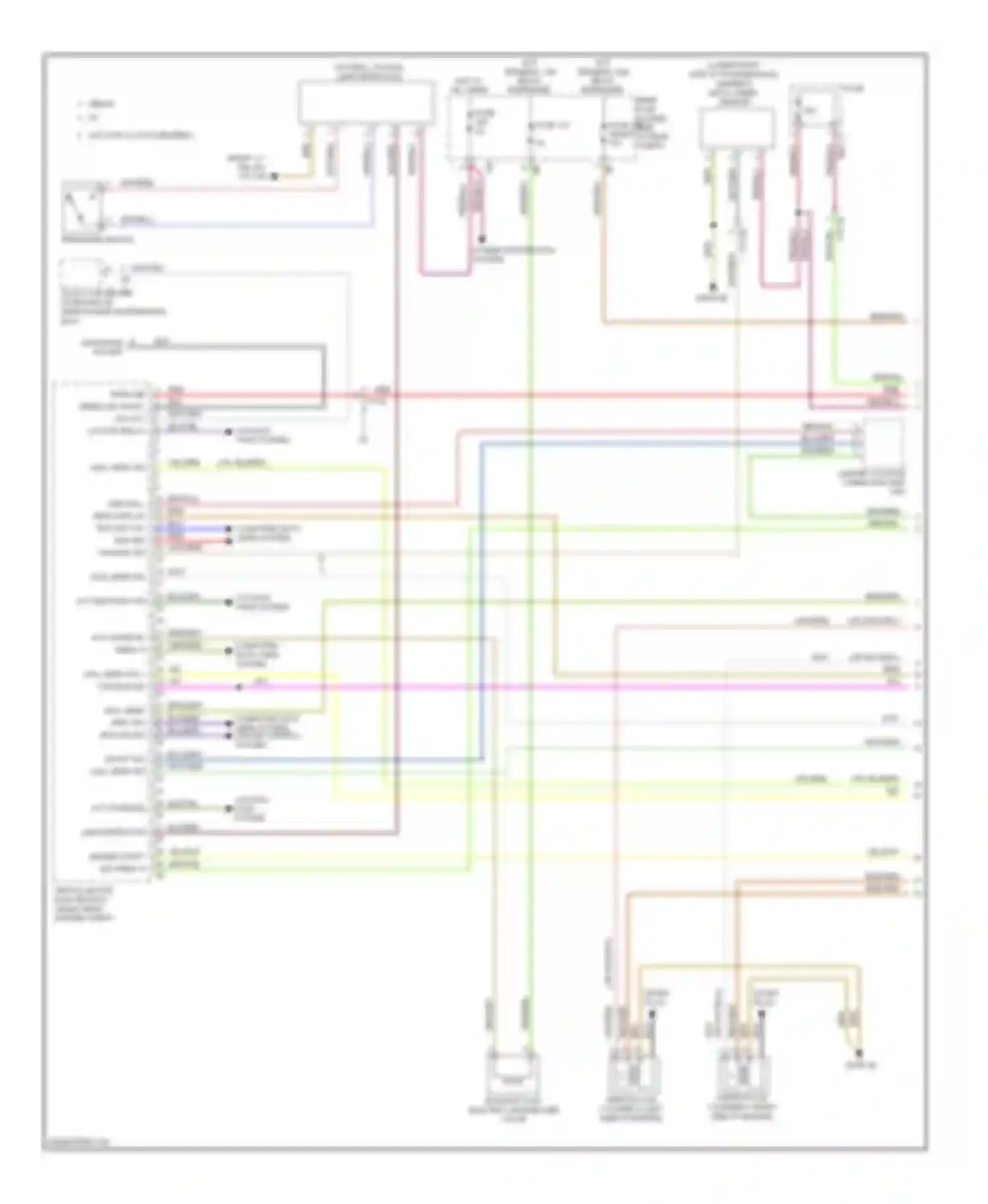 M5 BMW F10 facelift (2013-2016): Wiring diagram engine performance 4.4l turbo (1 of 12)