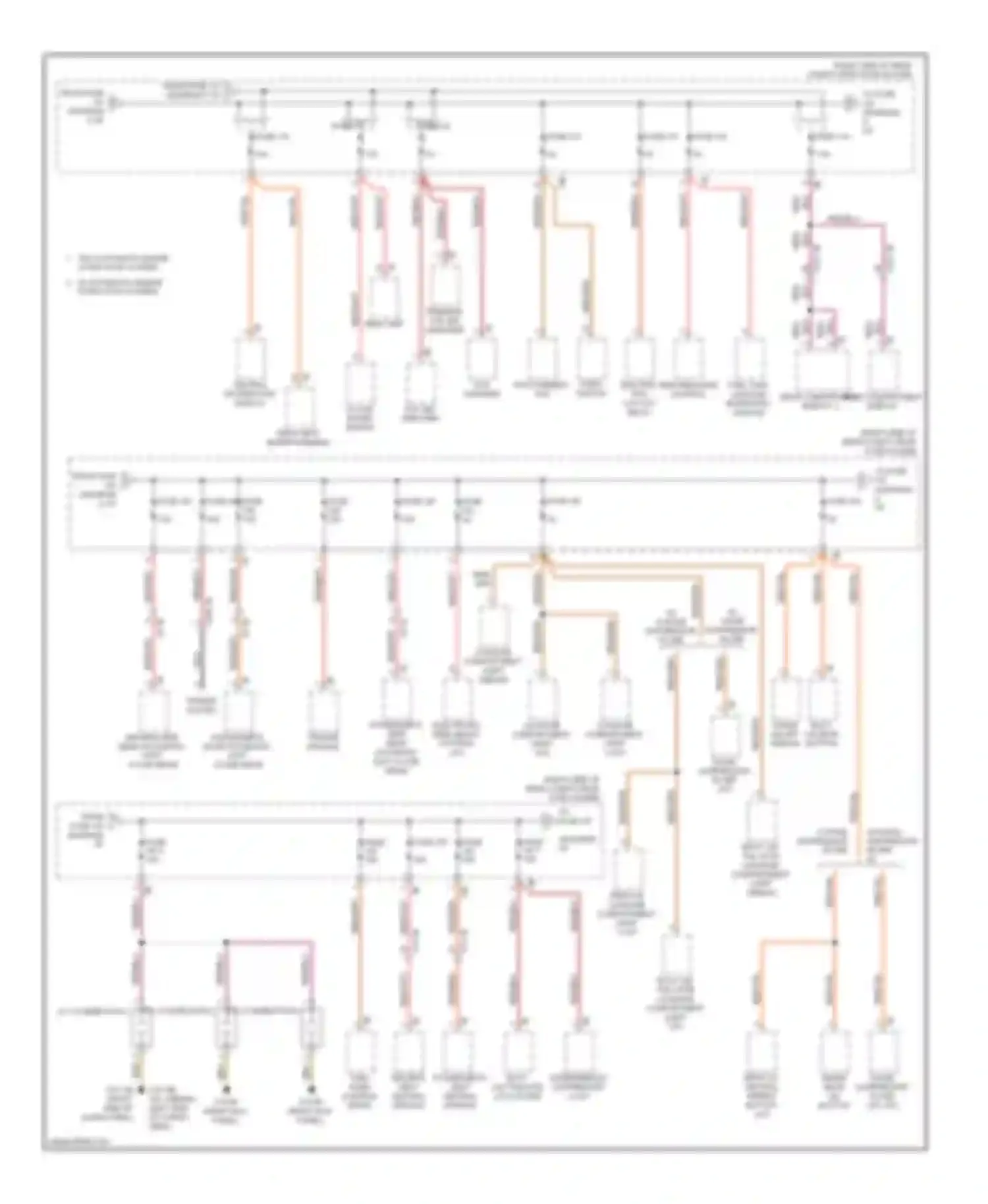 M5 BMW F10 facelift (2013-2016): Power distribution circuit (6 of 7)