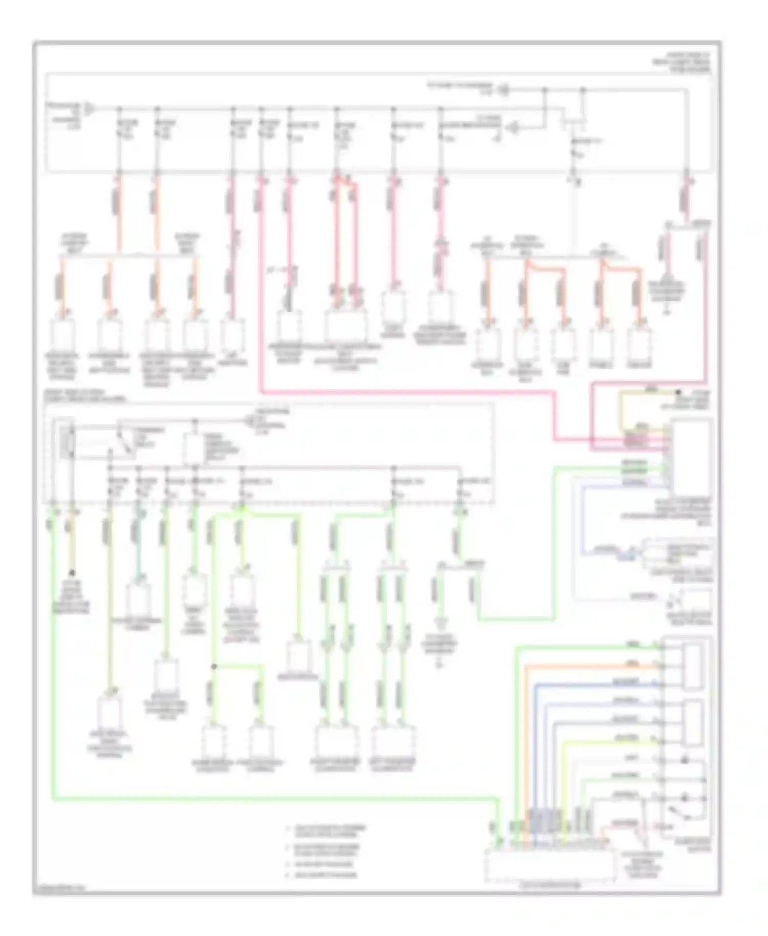 M5 BMW F10 facelift (2013-2016): Power distribution circuit (7 of 7)
