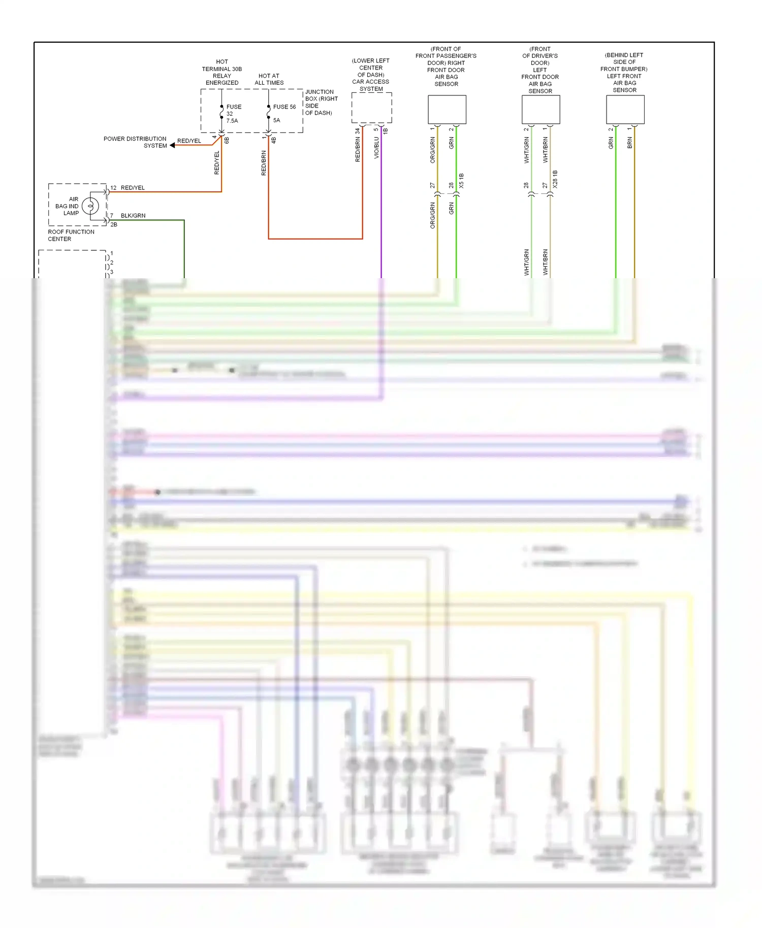 Wiring diagram blu for BMW M5 F10 facelift (2013-2016) (66 of 74)