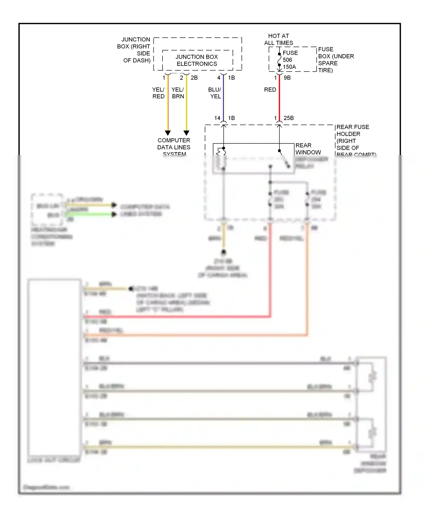Wiring diagram blu for BMW M5 F10 facelift (2013-2016) (20 of 74)