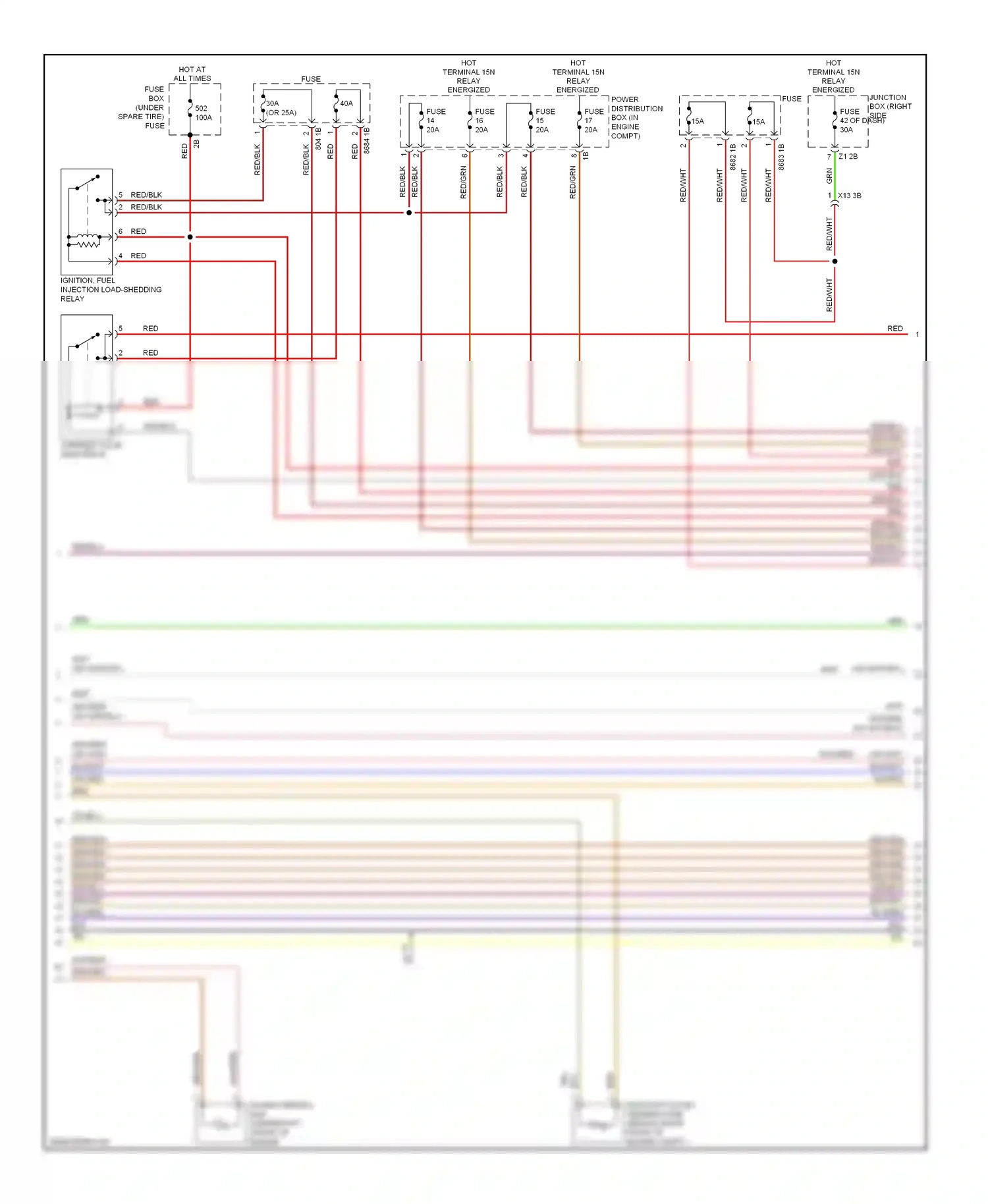 Wiring diagram blu for BMW M5 F10 facelift (2013-2016) (30 of 74)