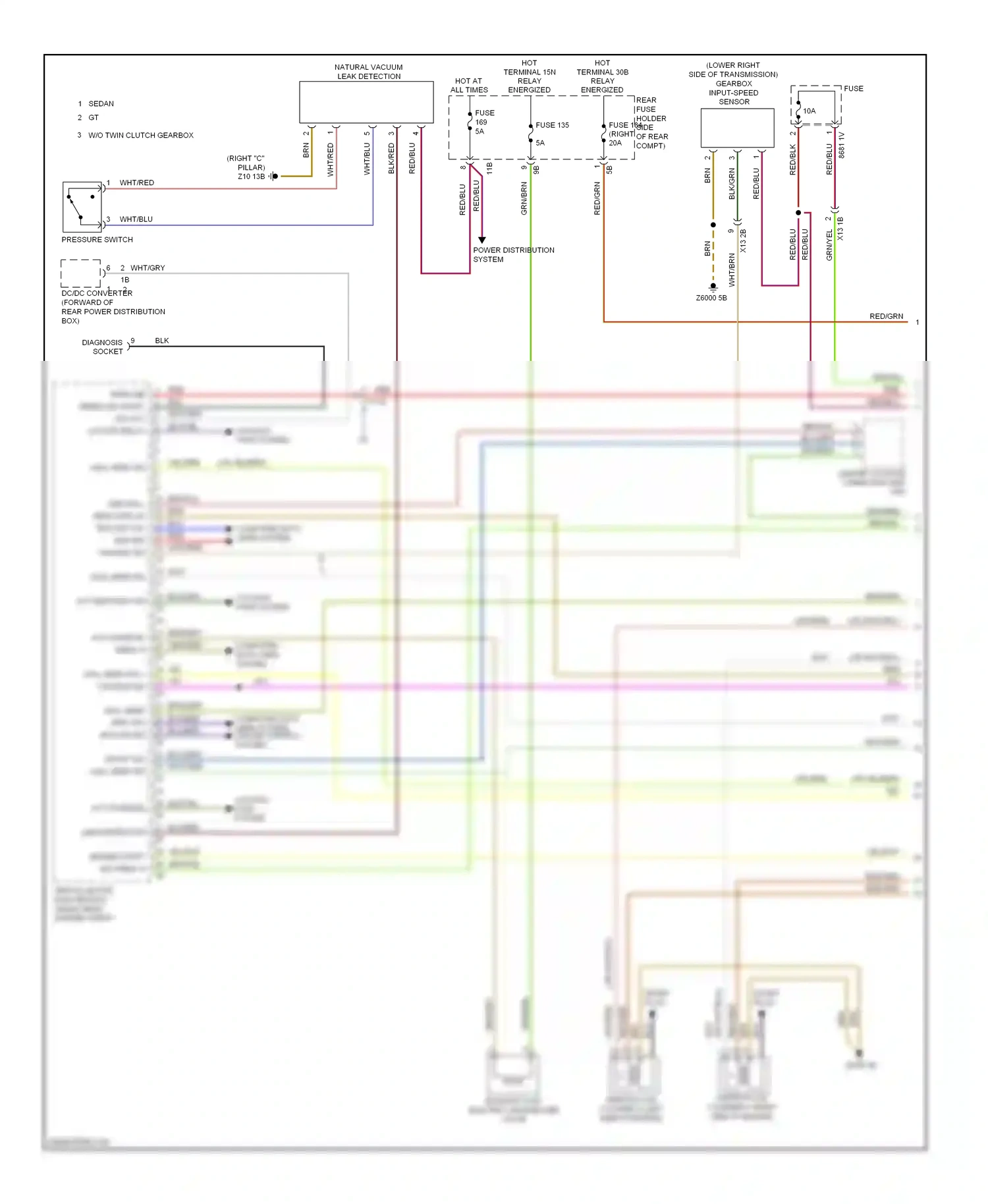 Wiring diagram blu/yel for BMW M5 F10 facelift (2013-2016) (19 of 31)