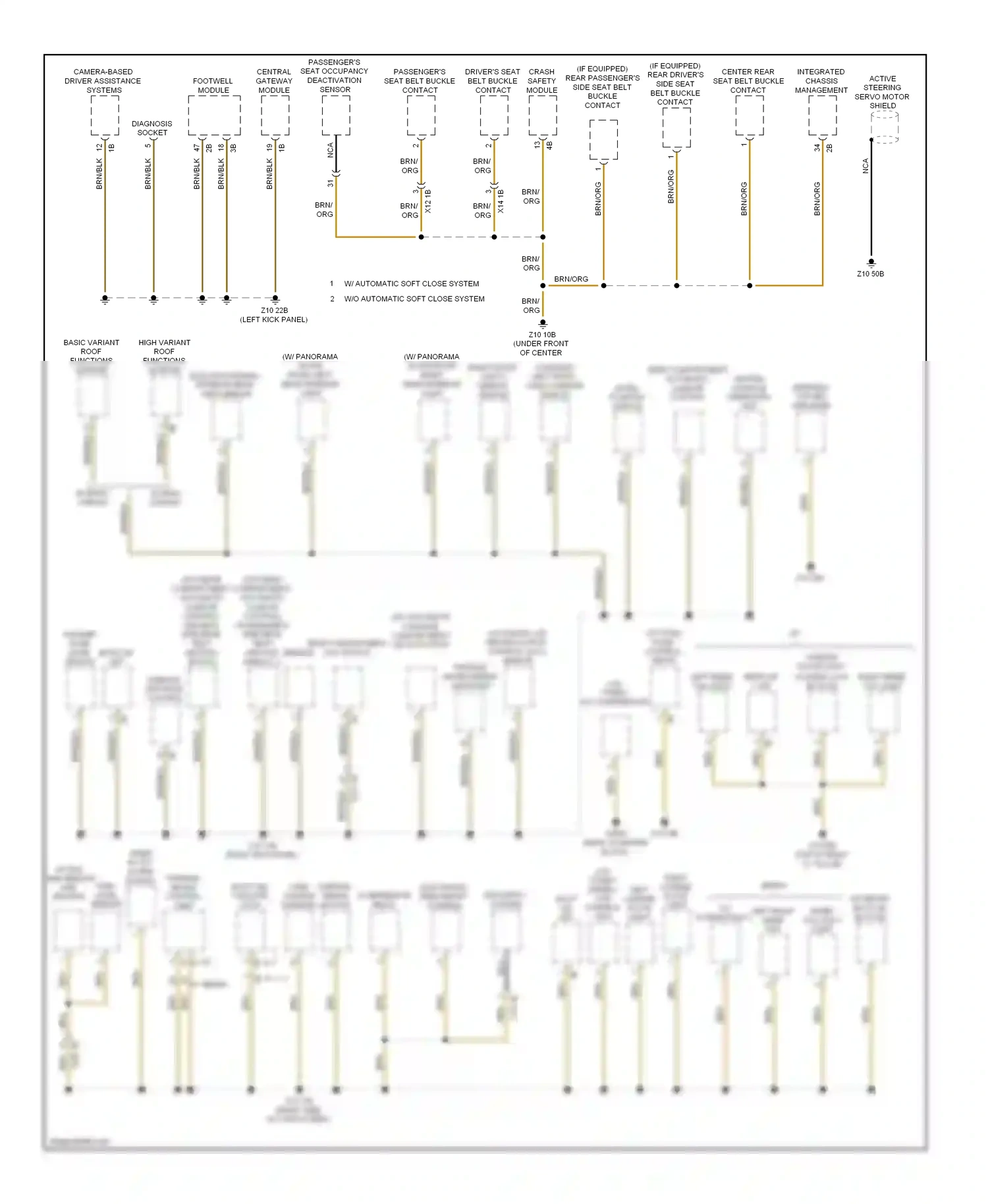 Wiring diagram brn for BMW M5 F10 facelift (2013-2016) (52 of 133)