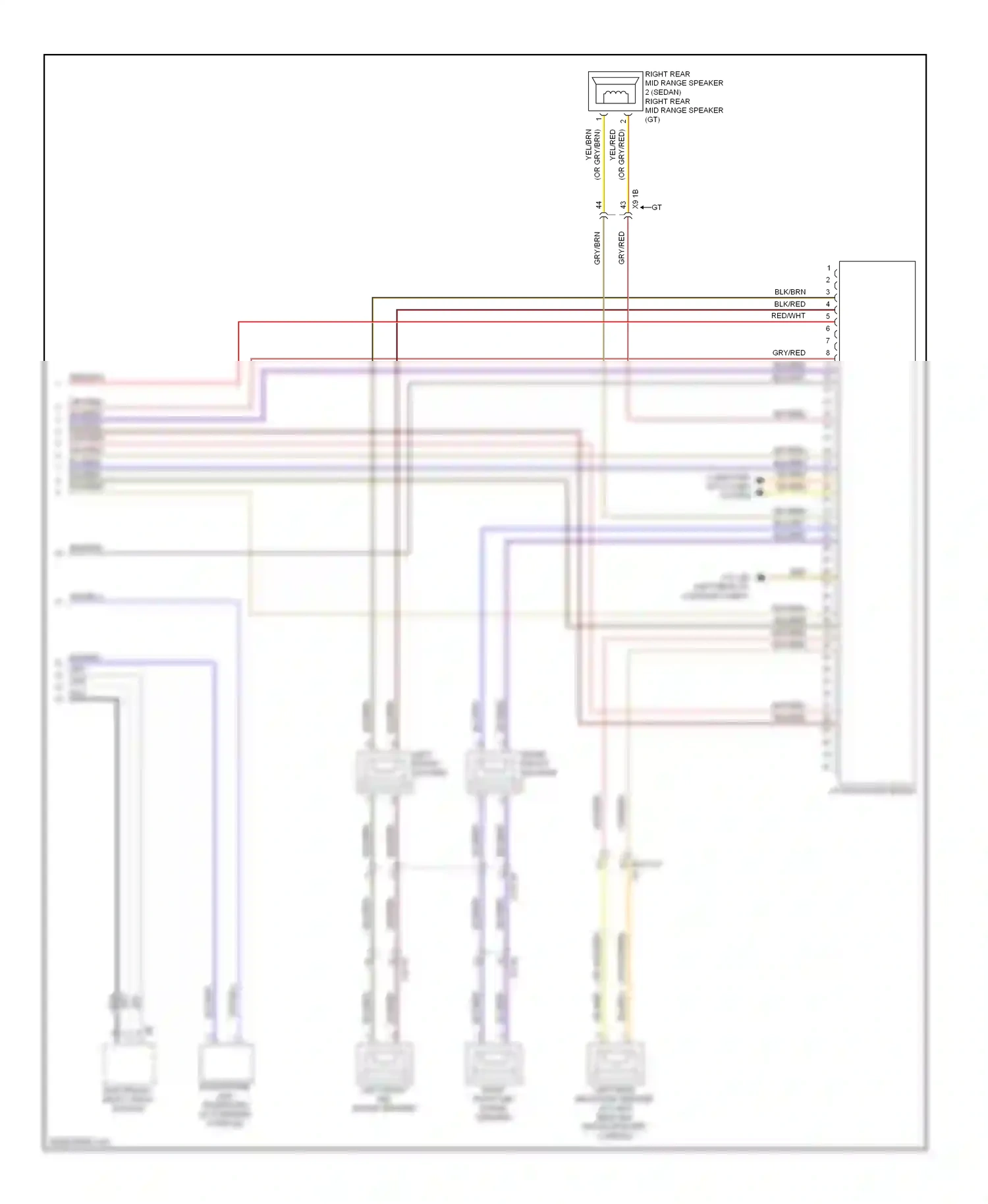 Wiring diagram brn for BMW M5 F10 facelift (2013-2016) (103 of 133)