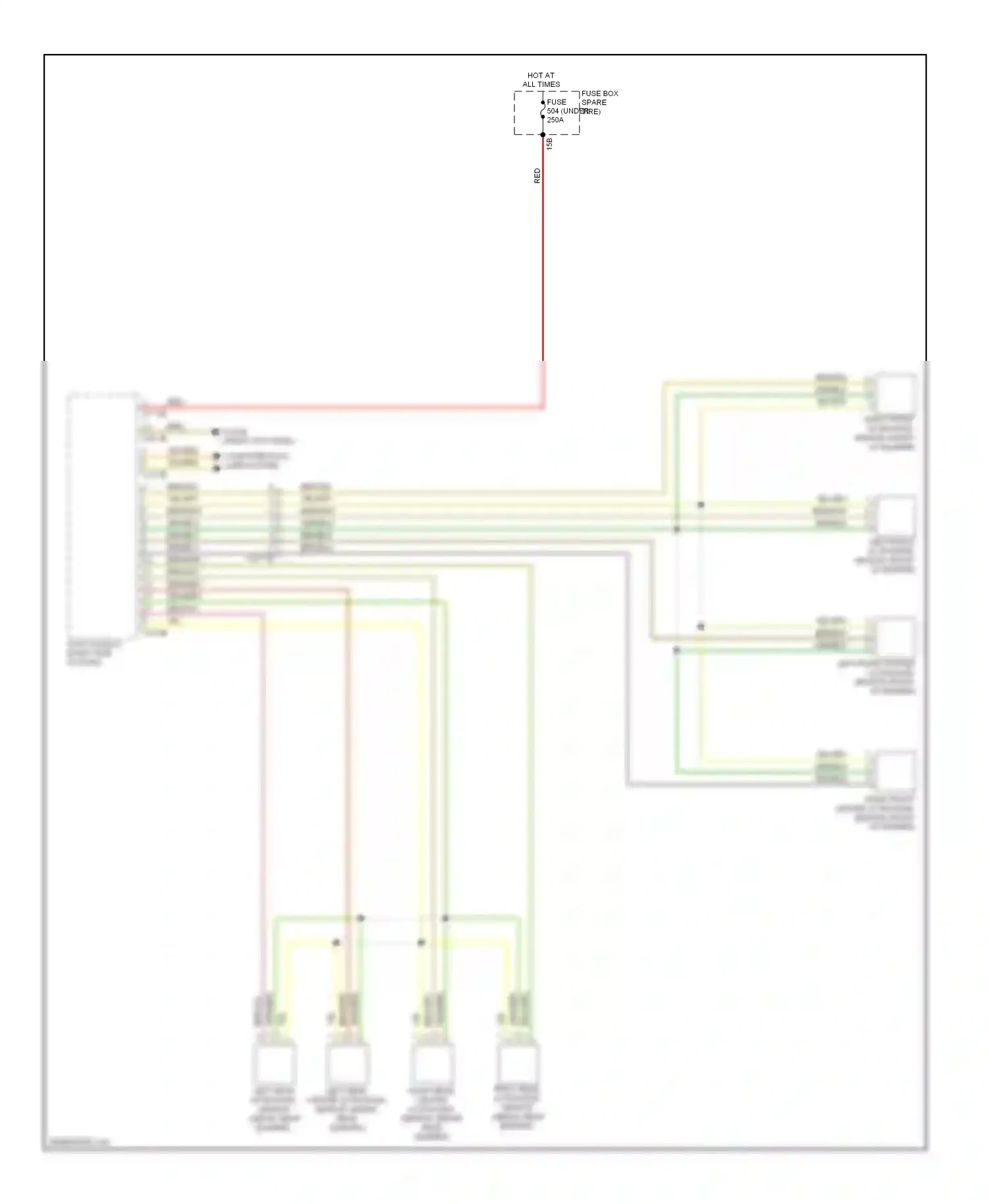 Wiring diagram brn/vio for BMW M5 F10 facelift (2013-2016) (7 of 12)