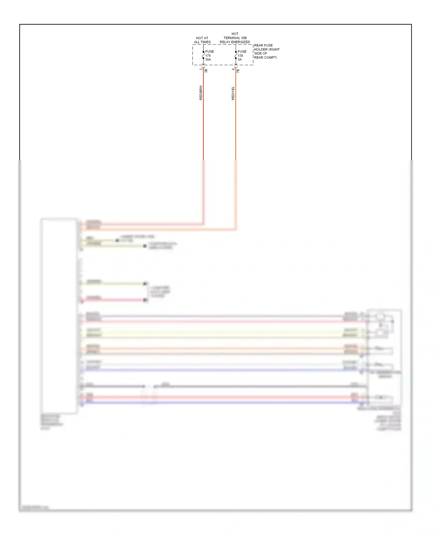 Wiring diagram computer data lines system for BMW M5 F10 facelift (2013-2016) (83 of 90)