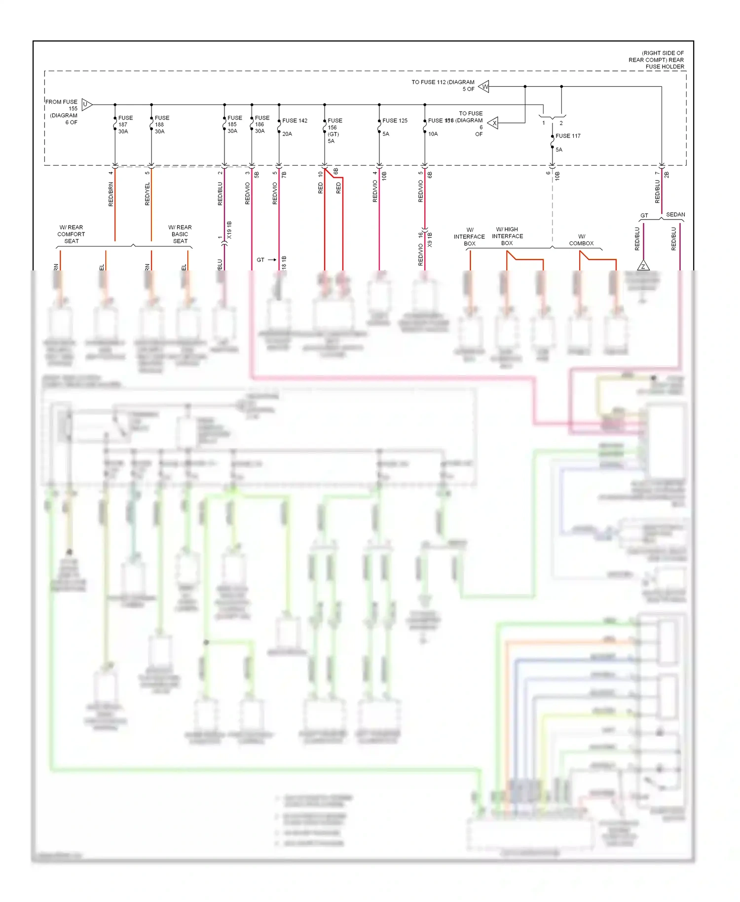 Wiring diagram grn/yel for BMW M5 F10 facelift (2013-2016) (14 of 19)