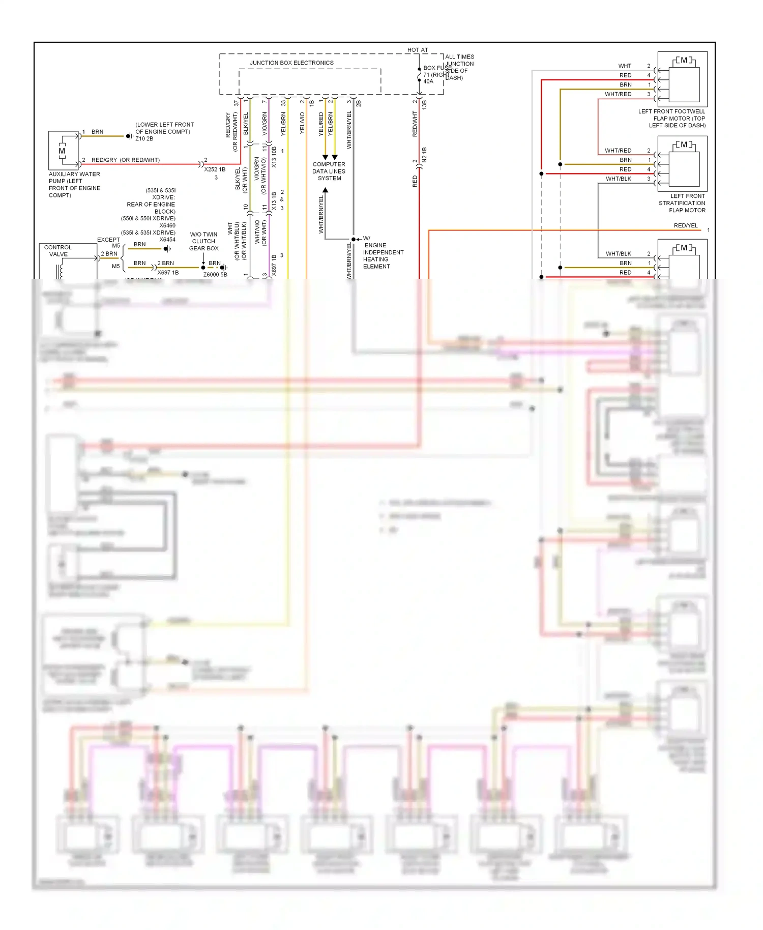 Wiring diagram nca for BMW M5 F10 facelift (2013-2016) (5 of 82)