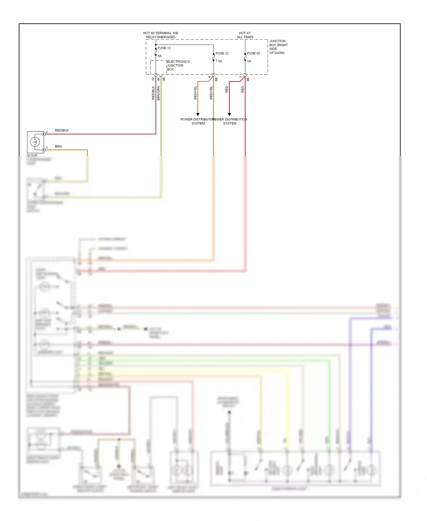 Wiring diagram red/wht for BMW M5 F10 facelift (2013-2016) (21 of 56)